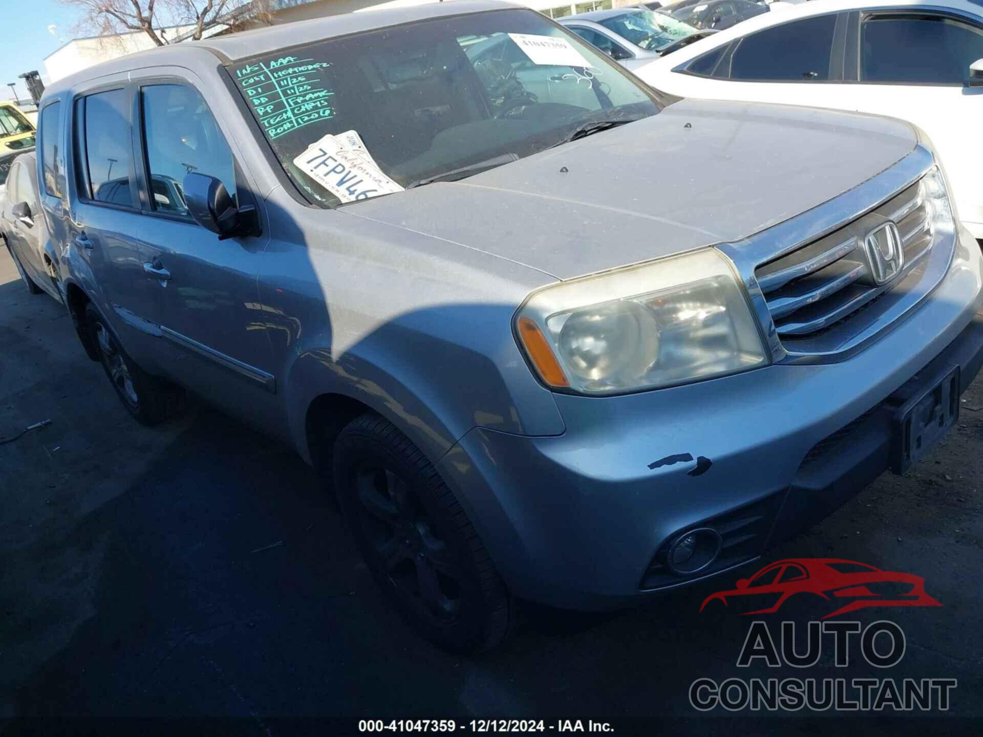 HONDA PILOT 2014 - 5FNYF3H66EB028860