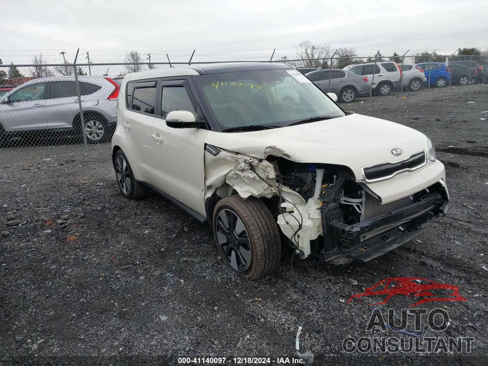 KIA SOUL 2016 - KNDJX3A55G7385858