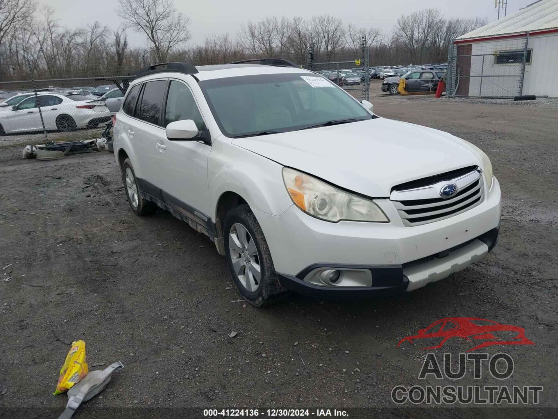 SUBARU OUTBACK 2011 - 4S4BRCKC6B3400973