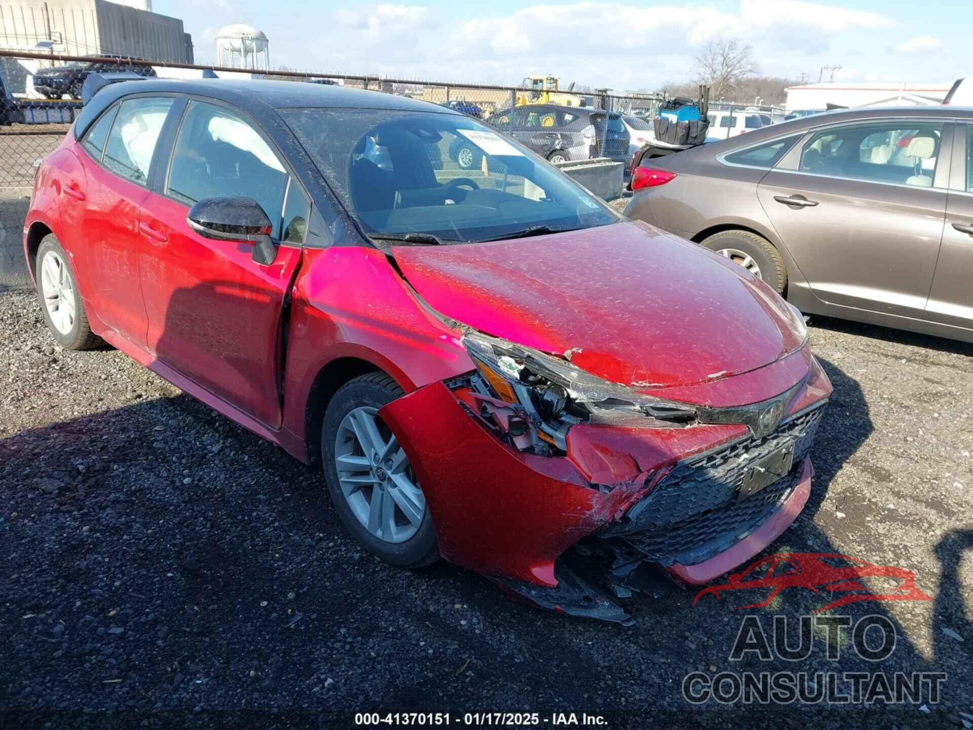 TOYOTA COROLLA 2022 - JTND4MBE6N3178552