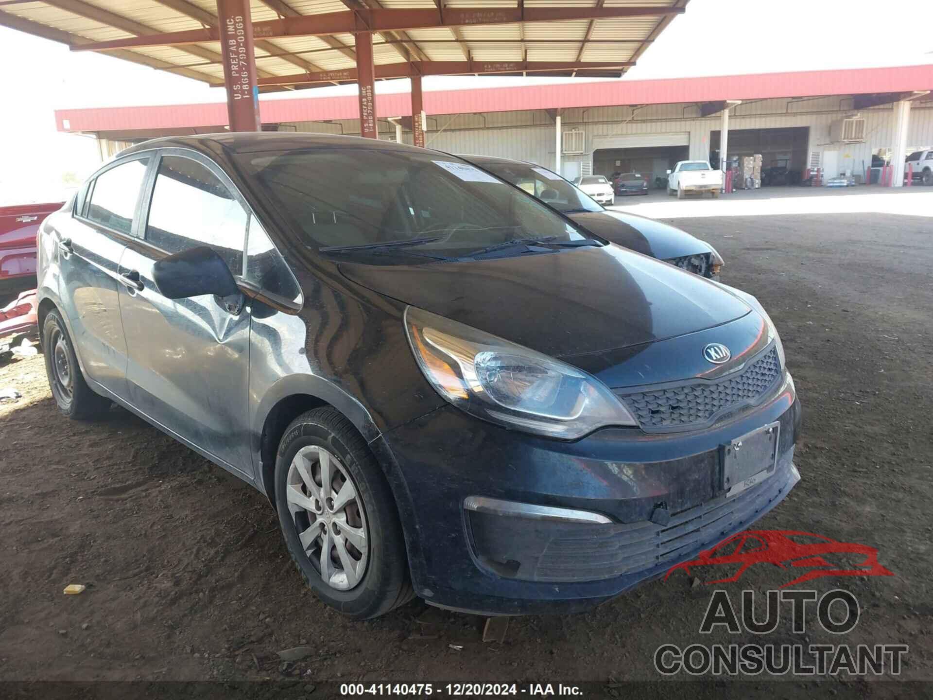 KIA RIO 2017 - KNADM4A33H6061418