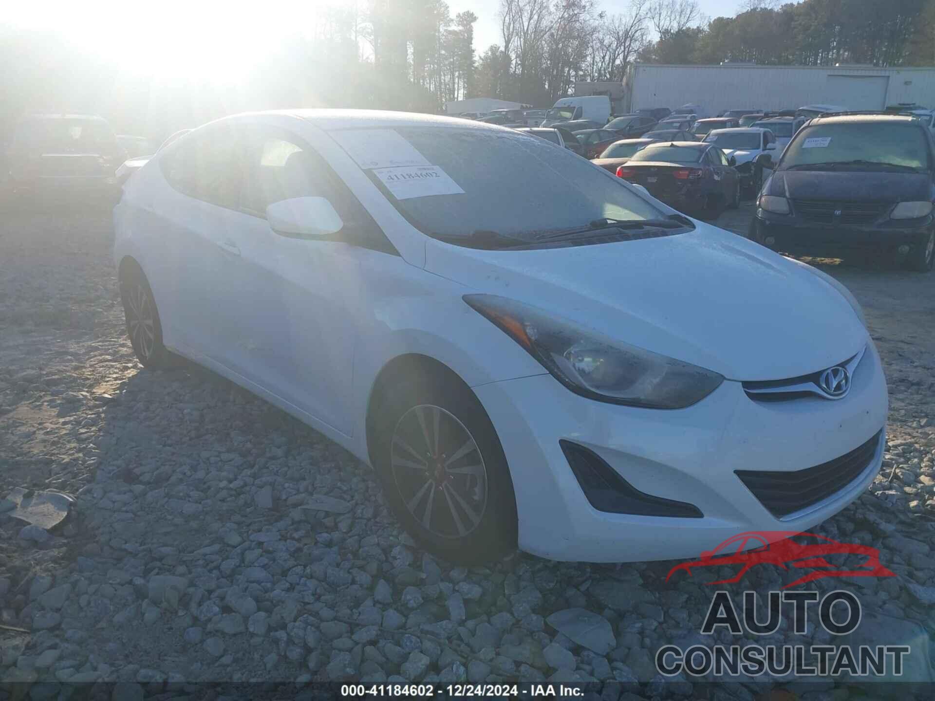 HYUNDAI ELANTRA 2016 - 5NPDH4AE7GH728861