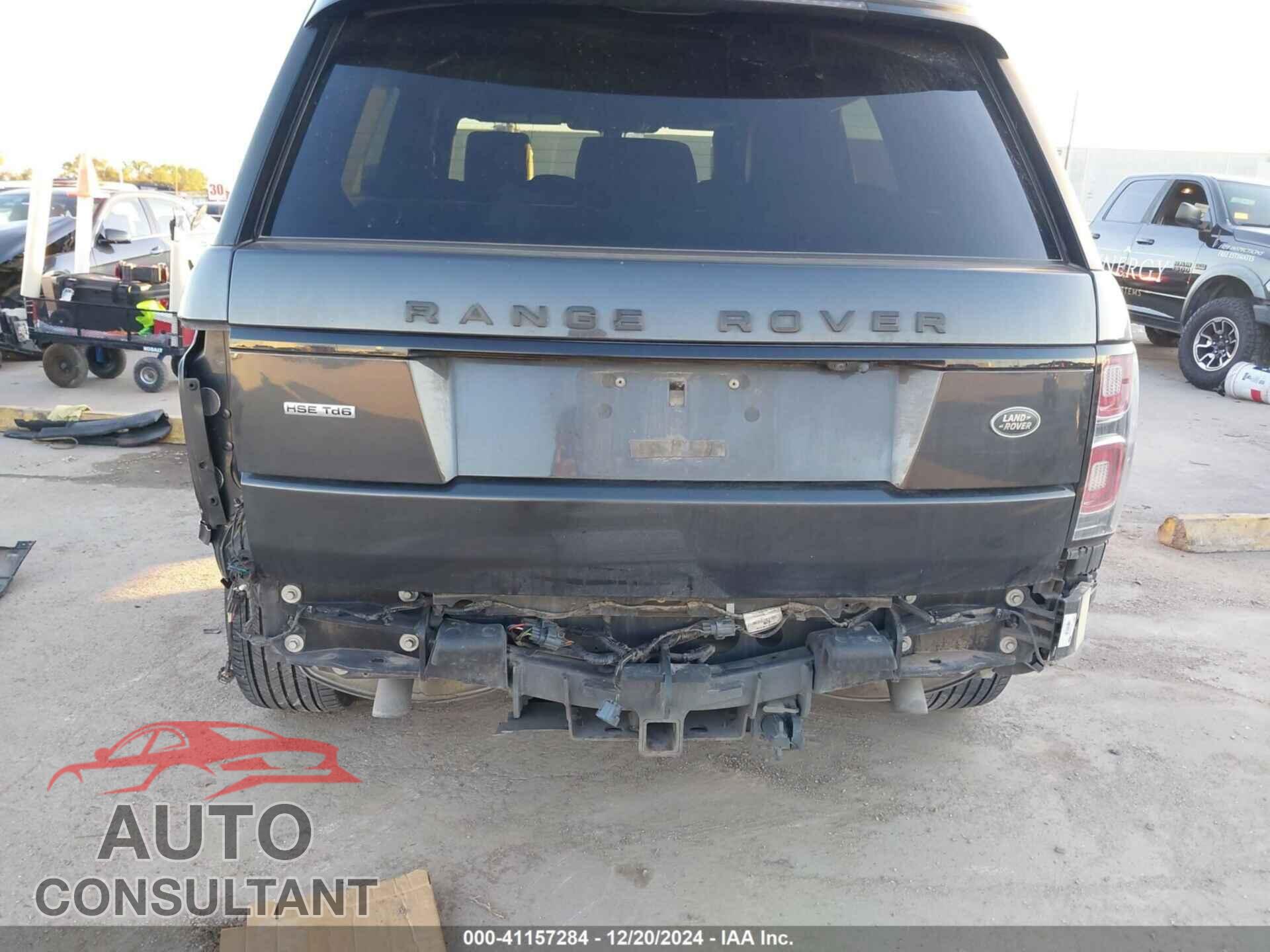 LAND ROVER RANGE ROVER 2016 - SALGS2KF3GA258256