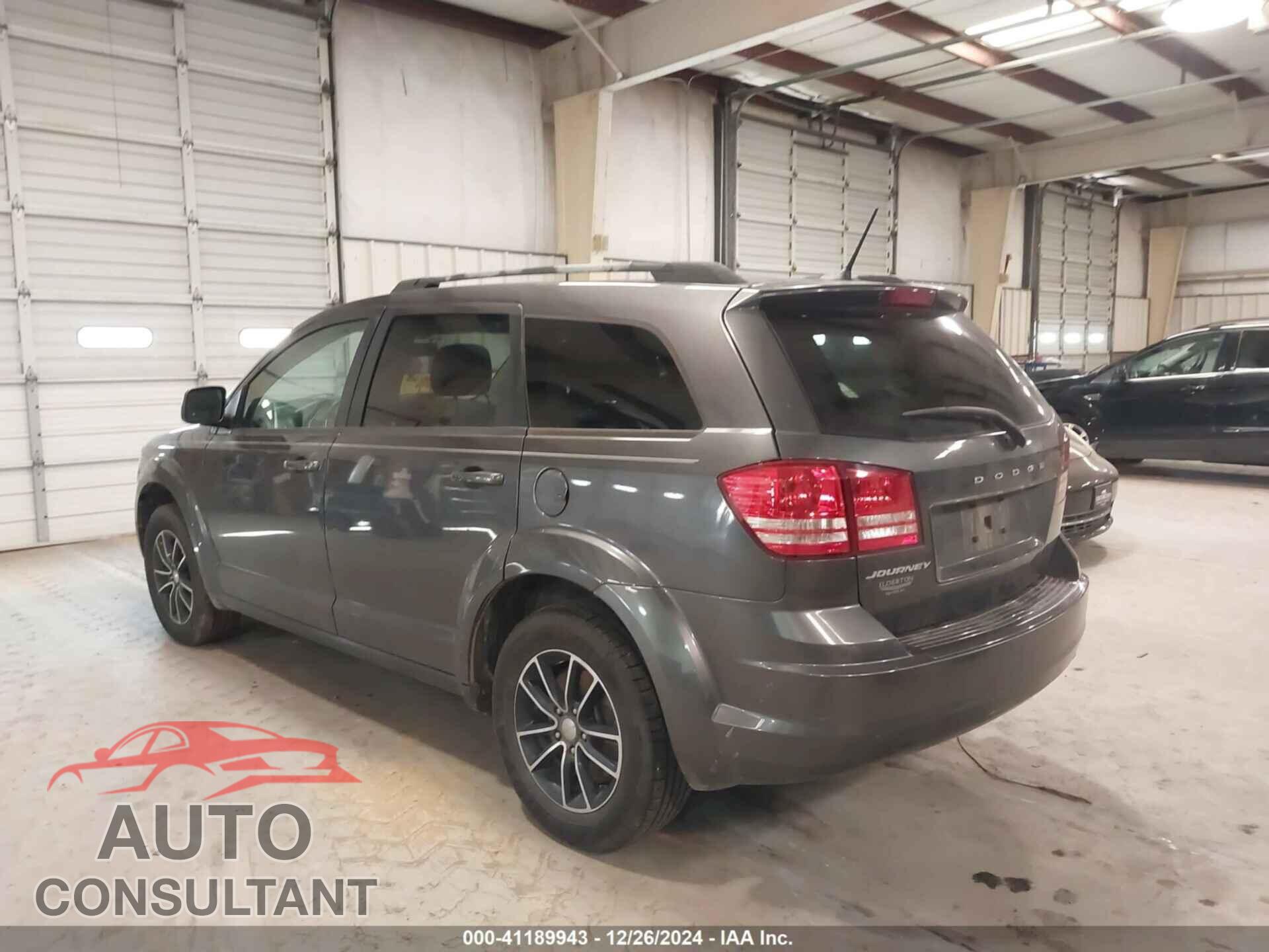 DODGE JOURNEY 2017 - 3C4PDCAB2HT684231