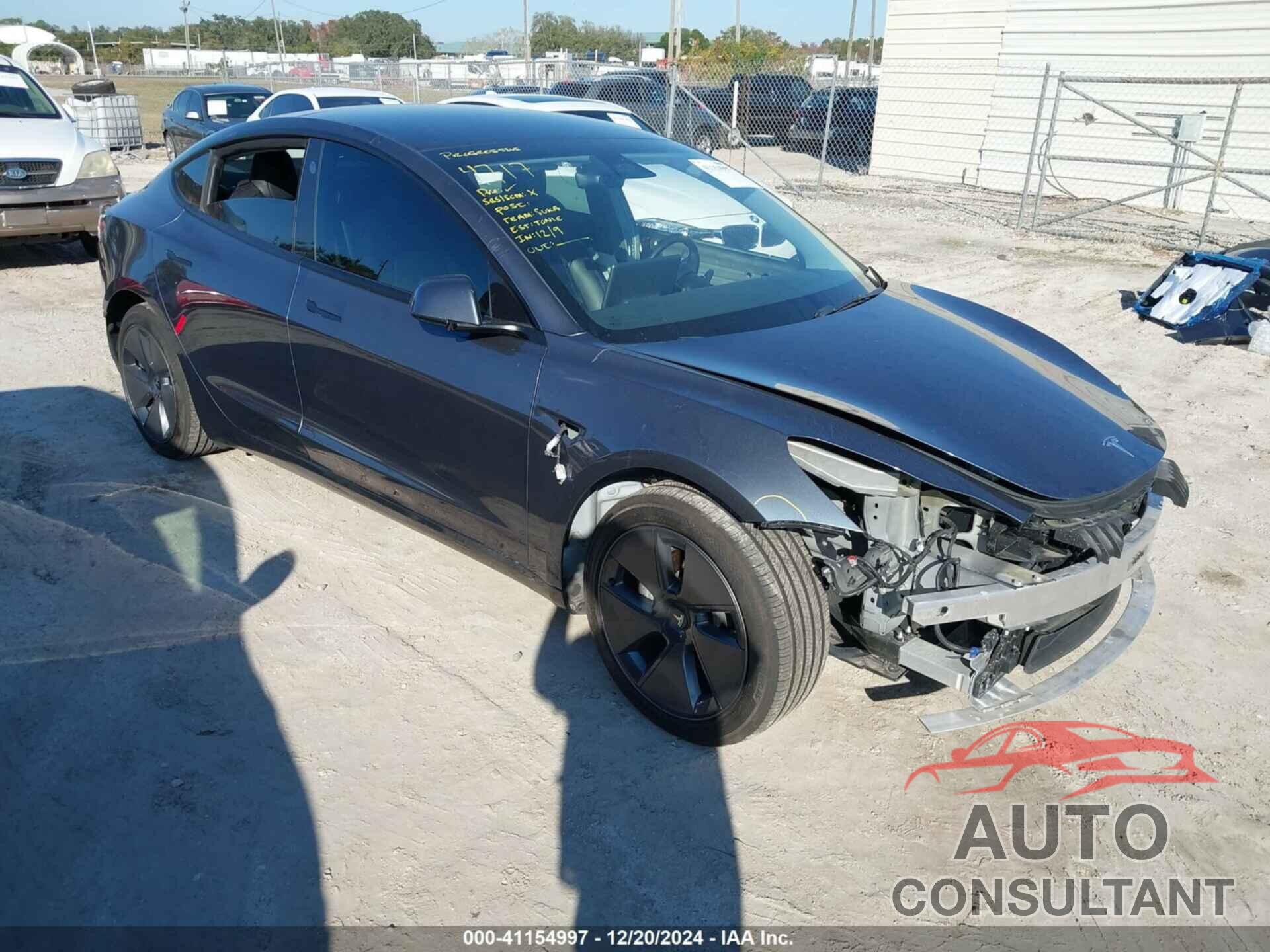 TESLA MODEL 3 2022 - 5YJ3E1EB1NF103340