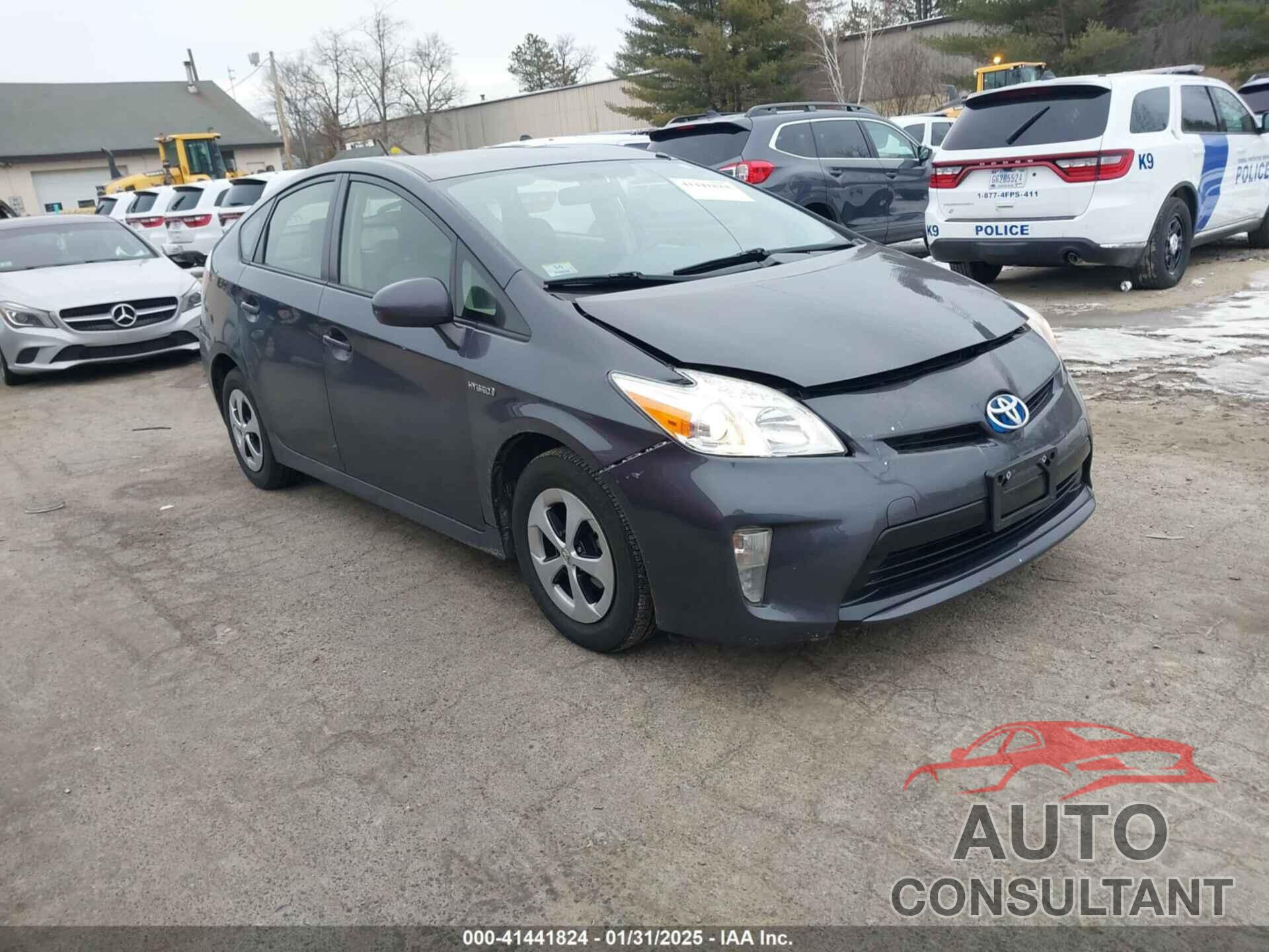 TOYOTA PRIUS 2012 - JTDKN3DU6C1559589