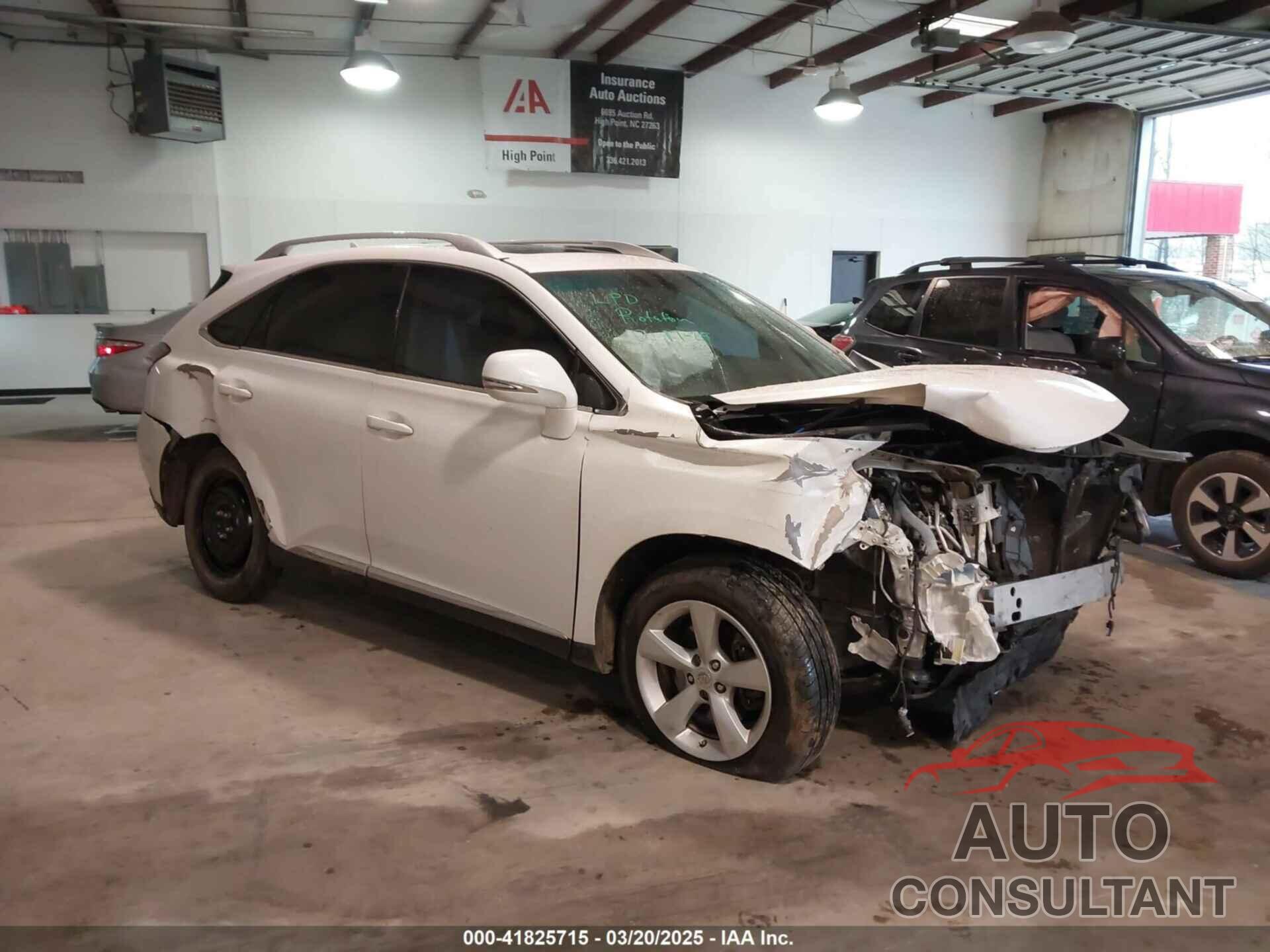 LEXUS RX 350 2011 - 2T2BK1BA3BC110169