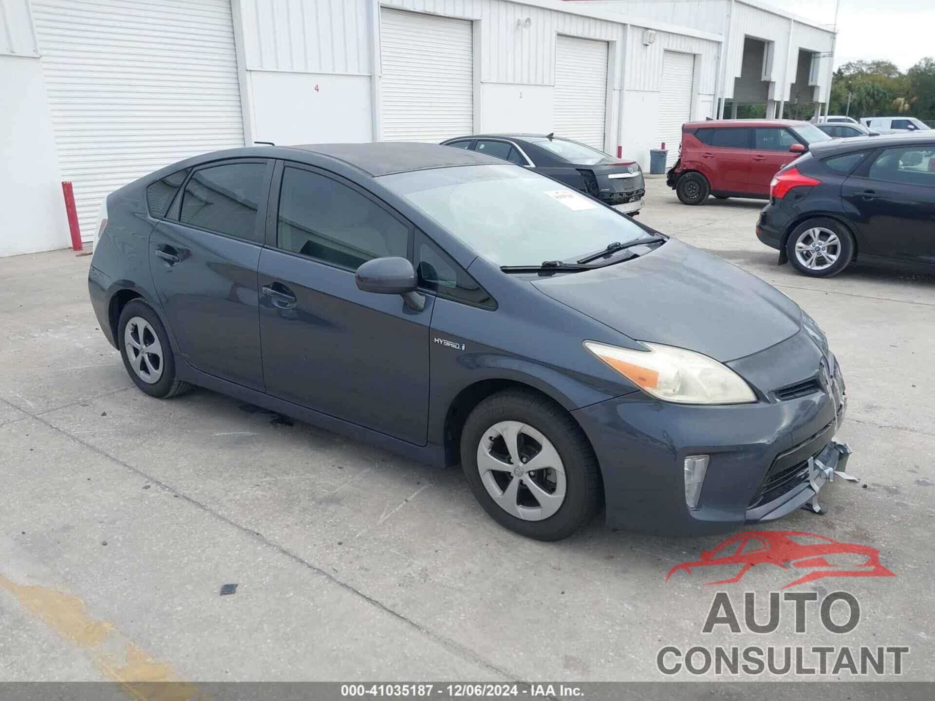 TOYOTA PRIUS 2012 - JTDKN3DU6C5497054