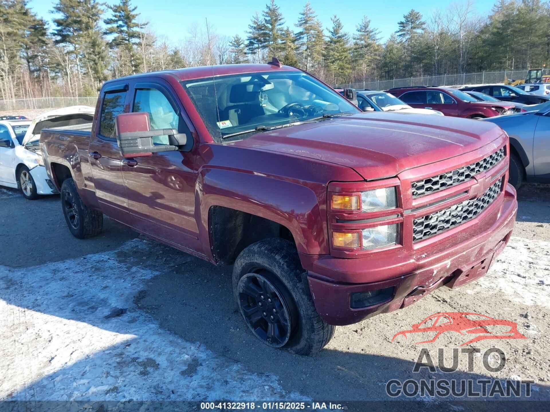 CHEVROLET SILVERADO 1500 2015 - 1GCVKREC9FZ377292