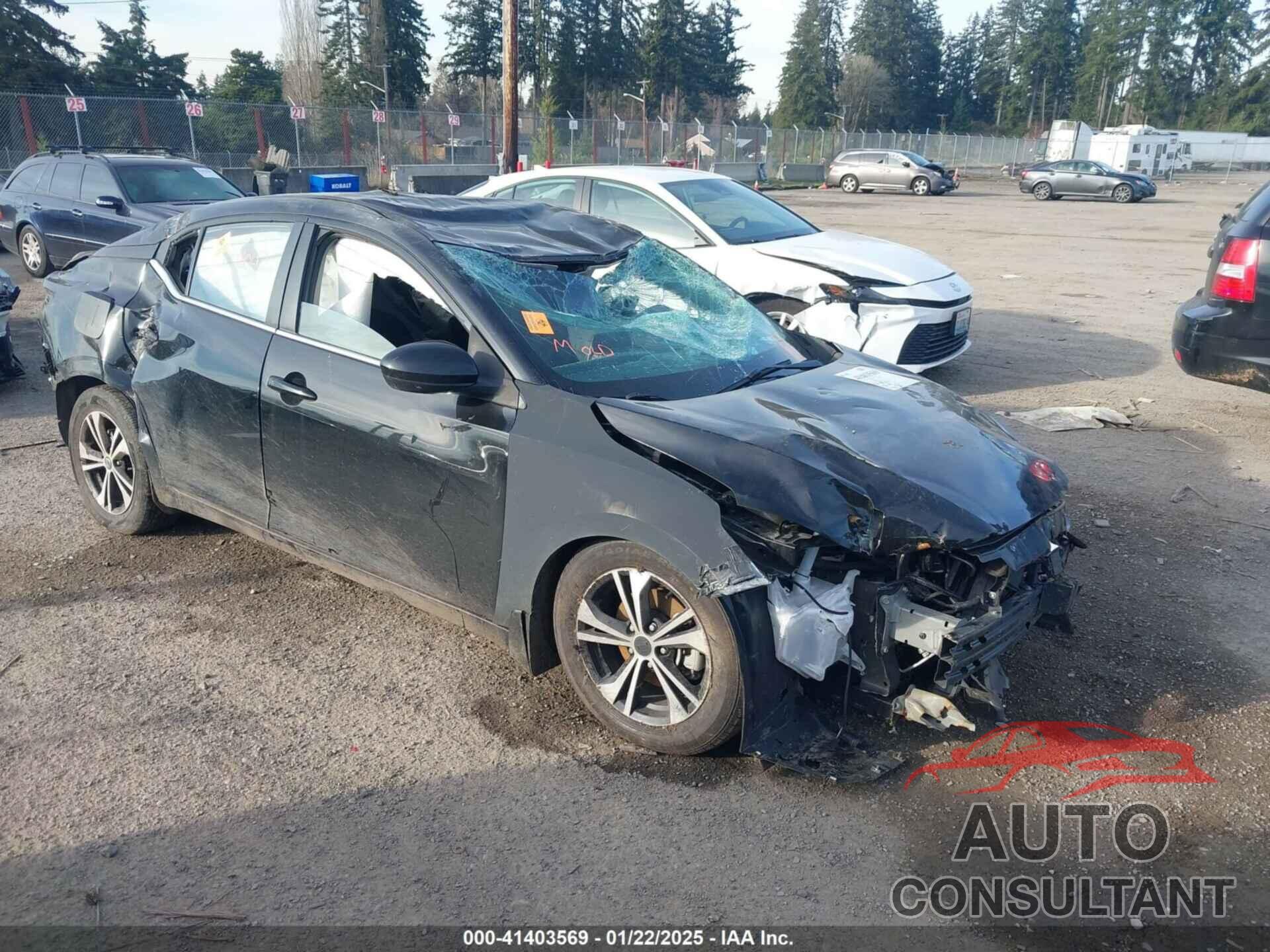 NISSAN SENTRA 2021 - 3N1AB8CV1MY221500