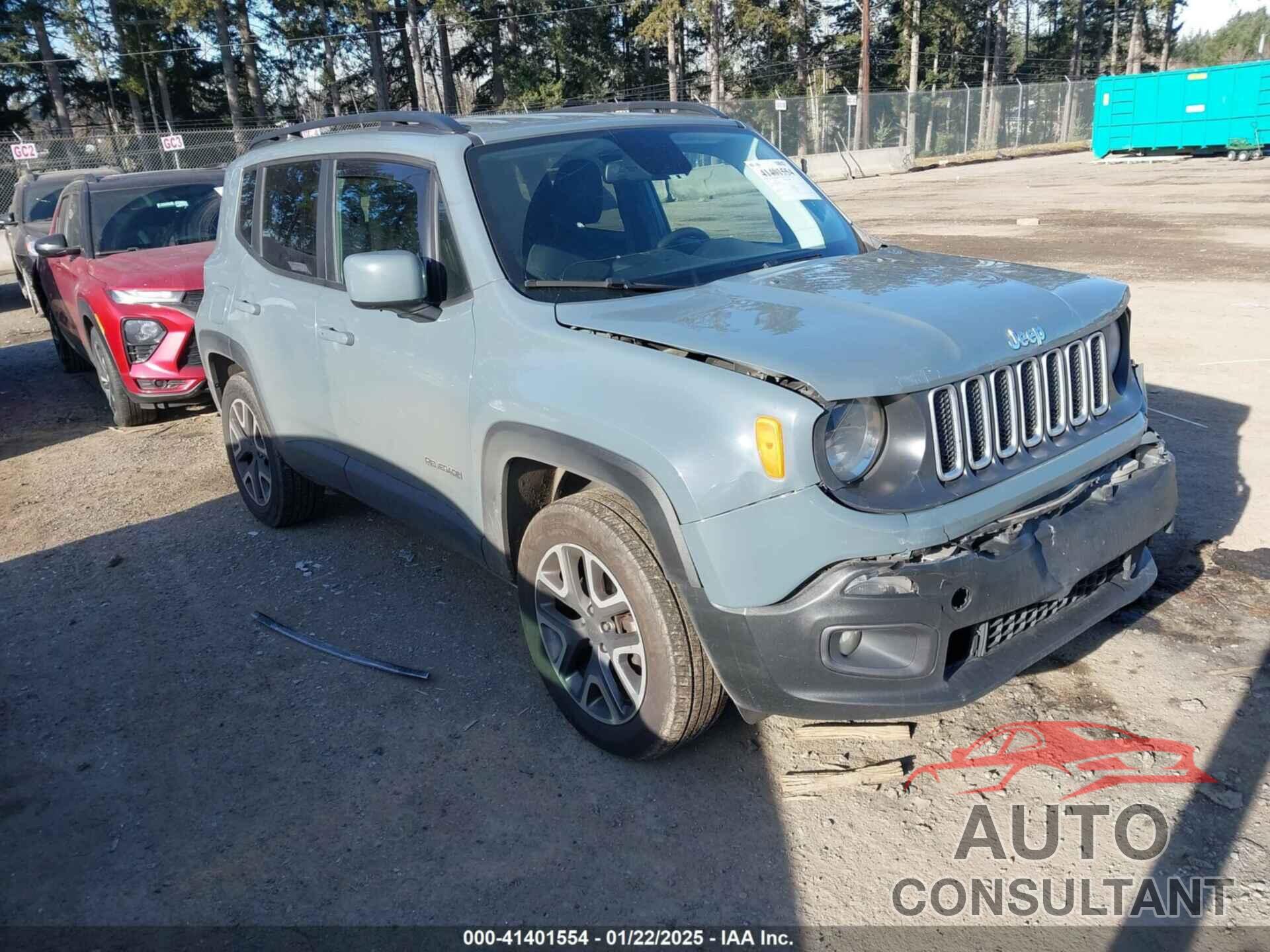 JEEP RENEGADE 2018 - ZACCJBBBXJPJ38593