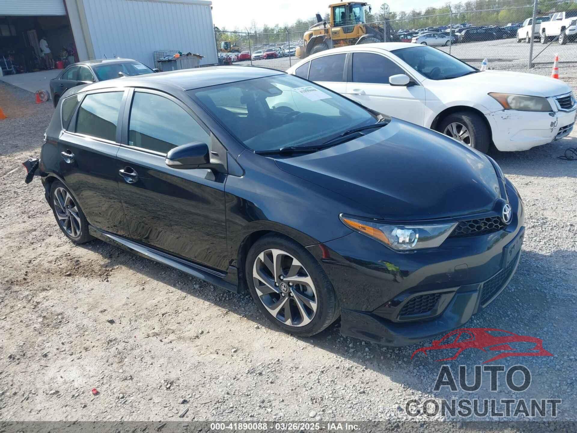 TOYOTA COROLLA IM 2018 - JTNKARJE7JJ568967