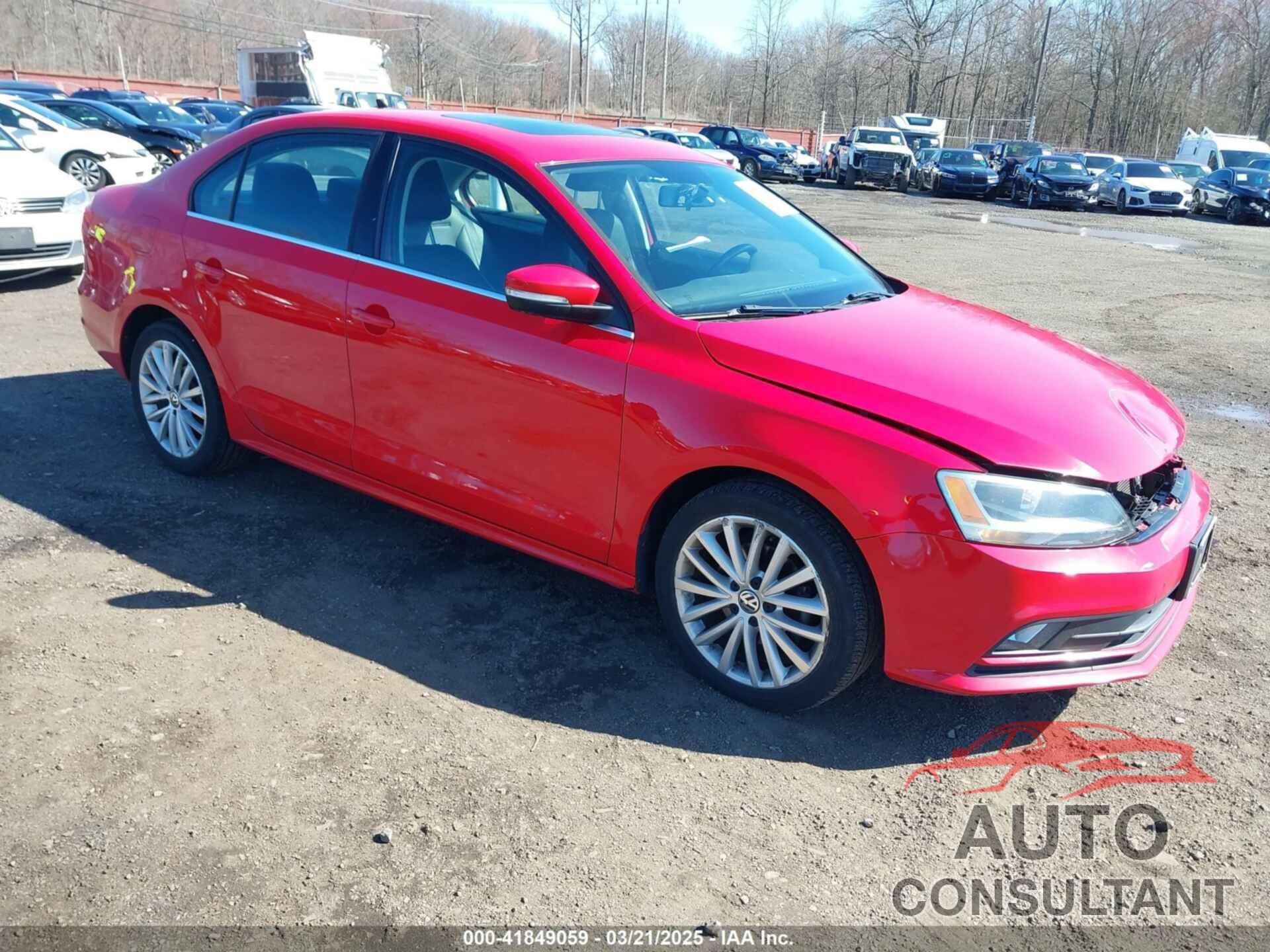 VOLKSWAGEN JETTA 2015 - 3VWD17AJ5FM324157