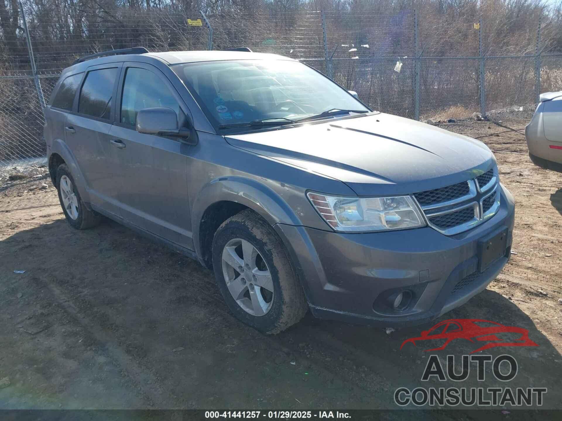 DODGE JOURNEY 2012 - 3C4PDCBG7CT364177