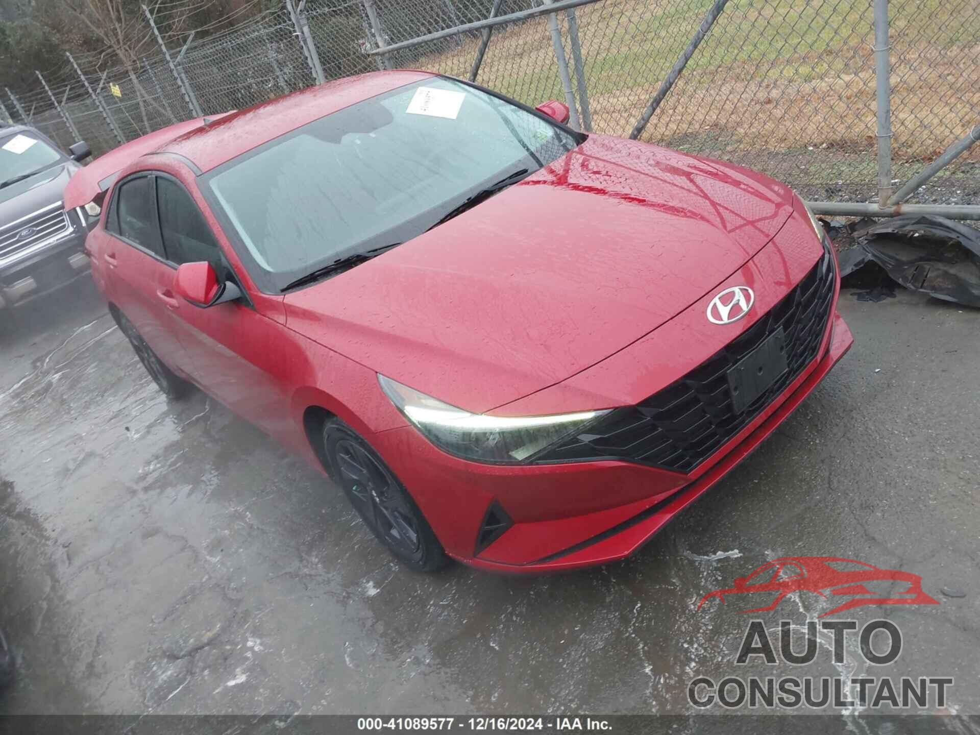 HYUNDAI ELANTRA 2021 - KMHLM4AG0MU121352