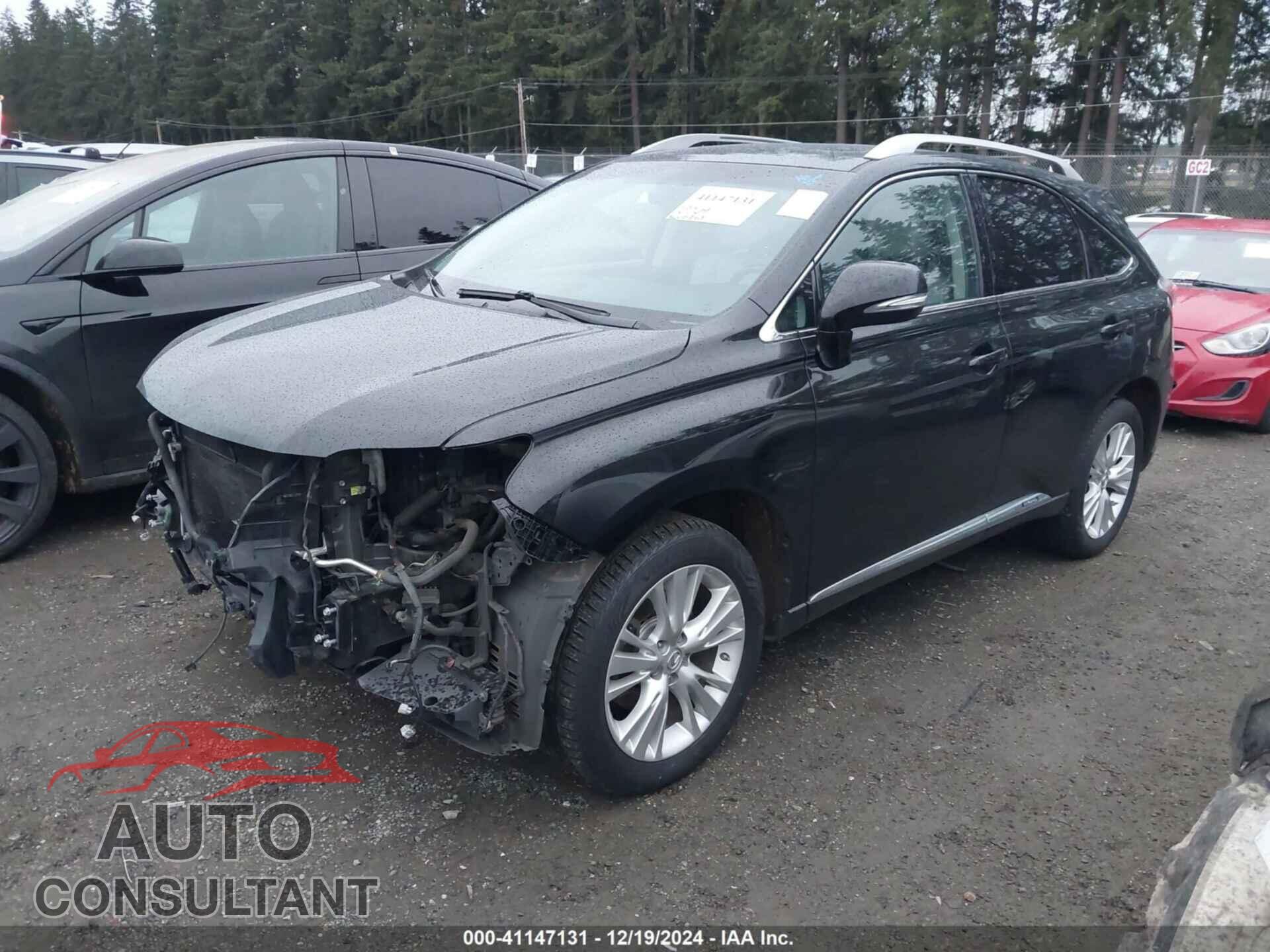 LEXUS RX 450H 2012 - JTJBC1BA2C2425561