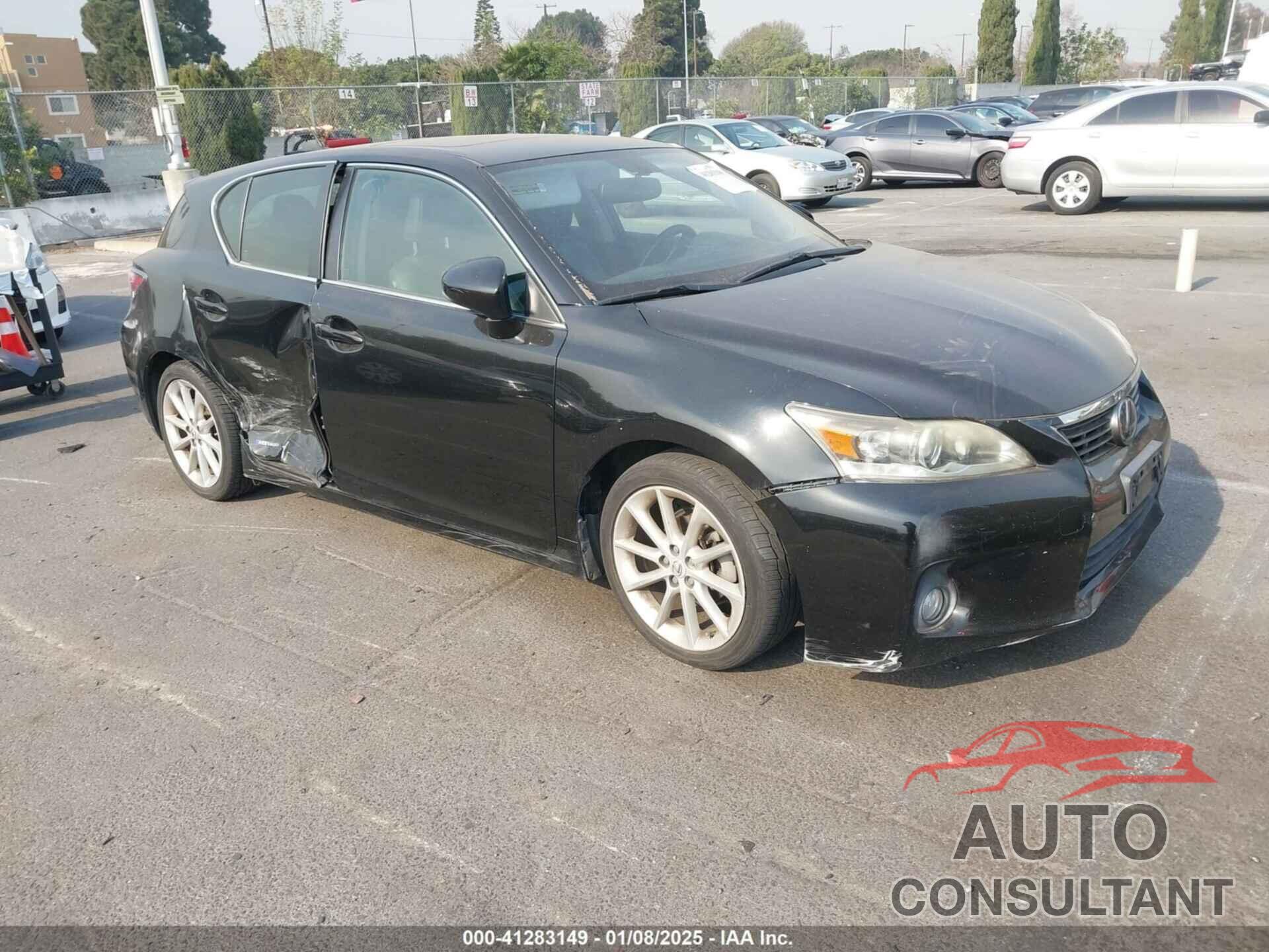 LEXUS CT 200H 2013 - JTHKD5BH7D2159121