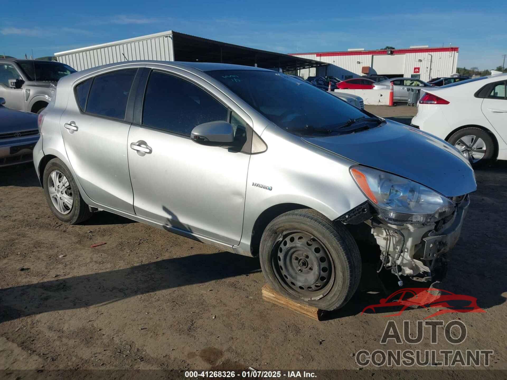 TOYOTA PRIUS C 2012 - JTDKDTB32C1509740