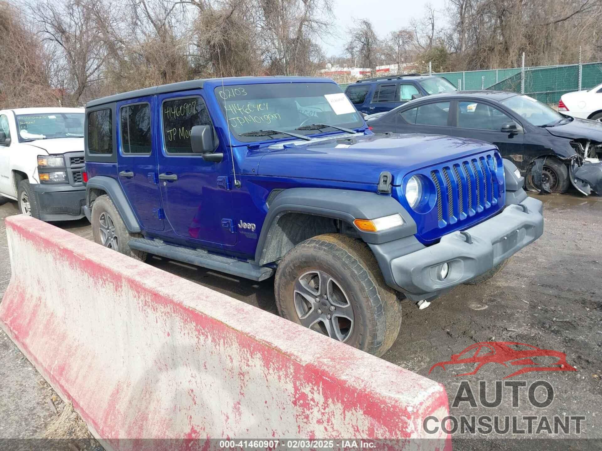 JEEP WRANGLER UNLIMITED 2019 - 1C4HJXDG9KW603805