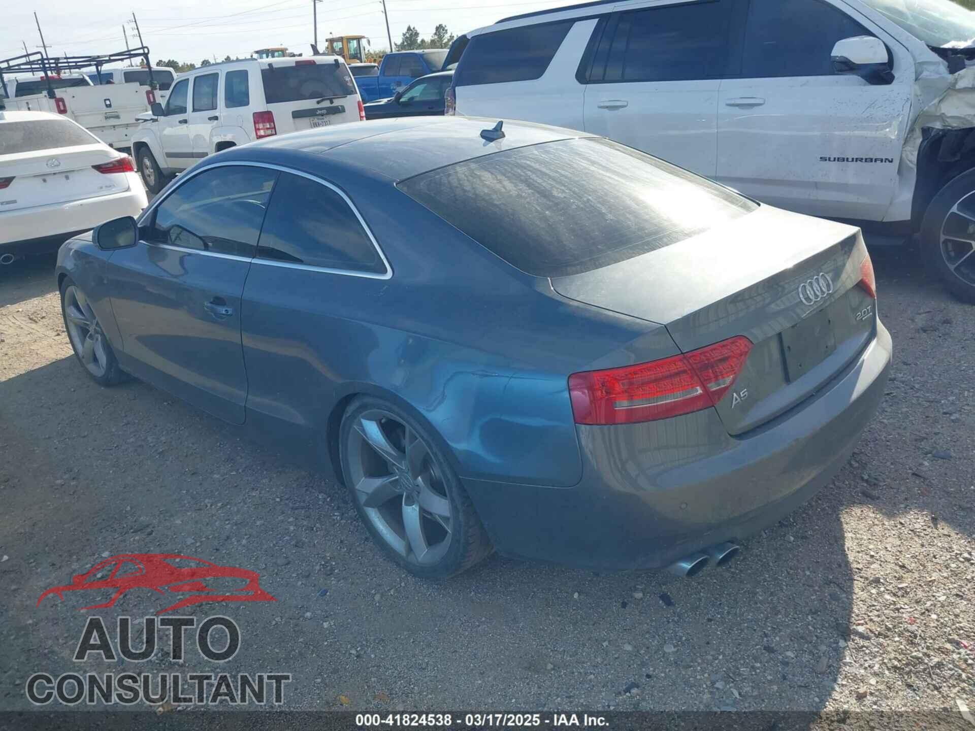 AUDI A5 2012 - WAULFAFR3CA026756