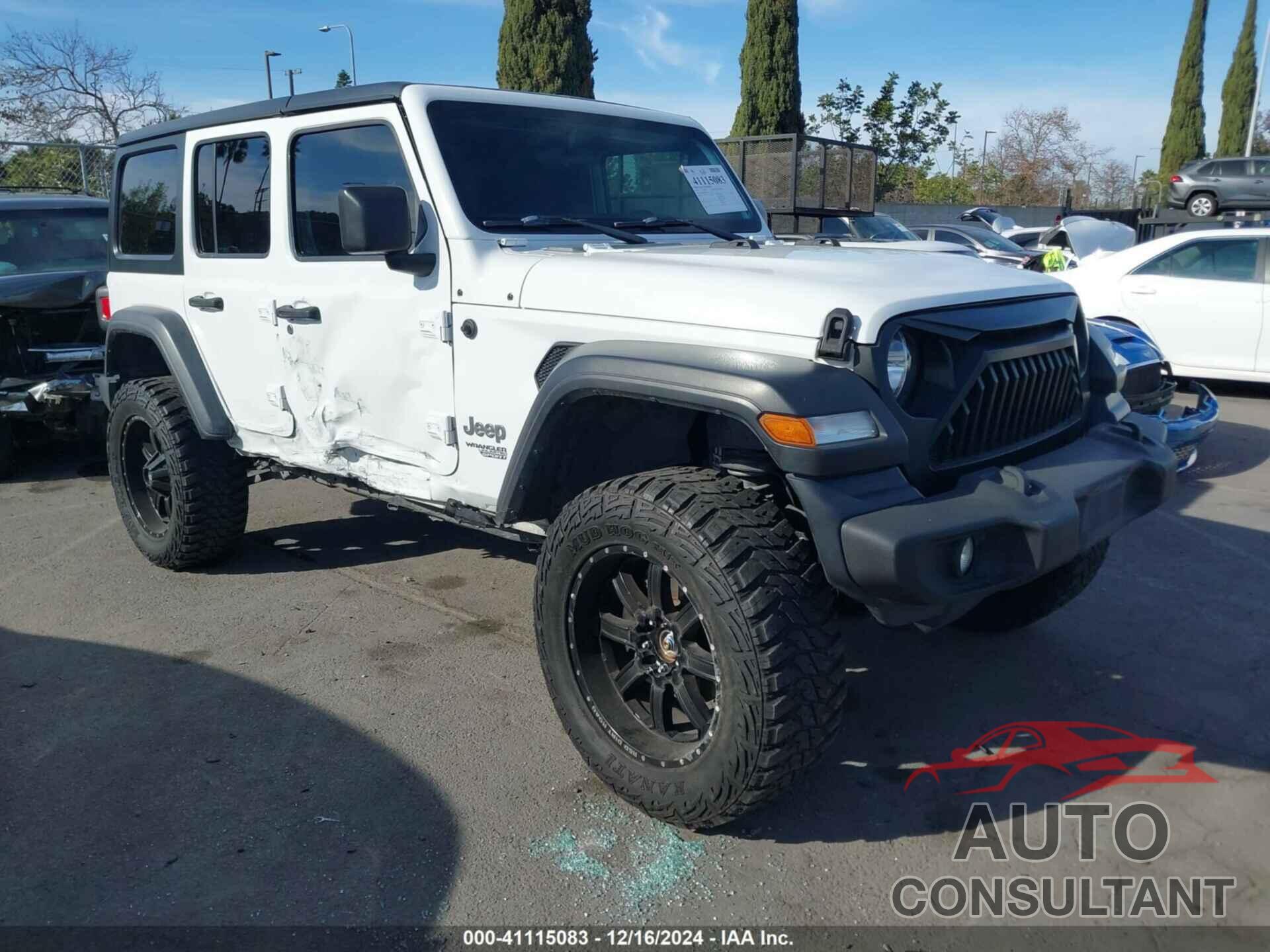 JEEP WRANGLER UNLIMITED 2019 - 1C4HJXDN6KW682879