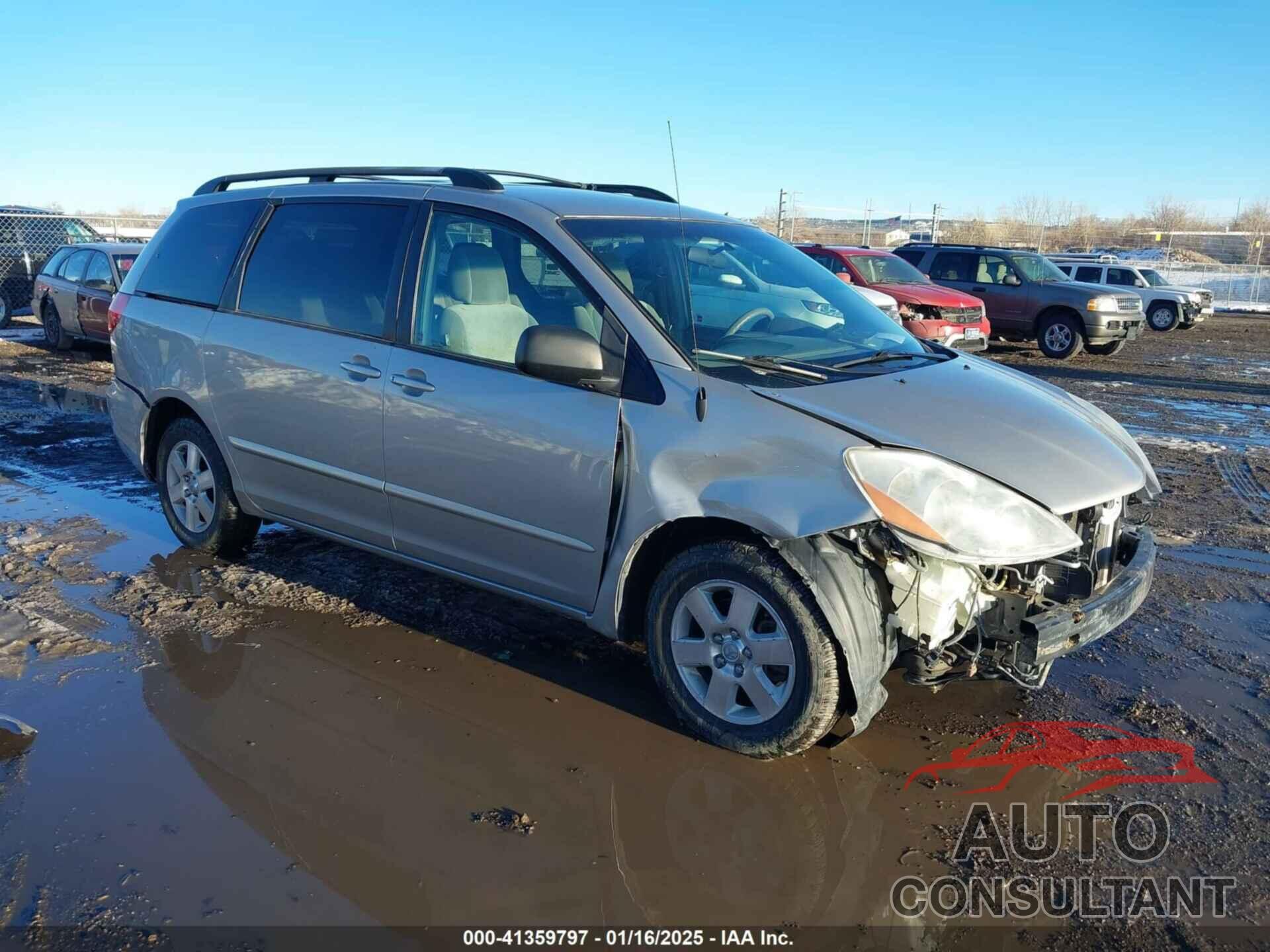 TOYOTA SIENNA 2009 - 5TDZK23CX9S273749