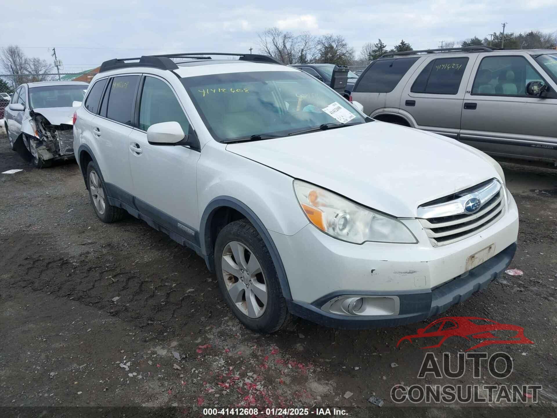 SUBARU OUTBACK 2012 - 4S4BRBGC5C3208271