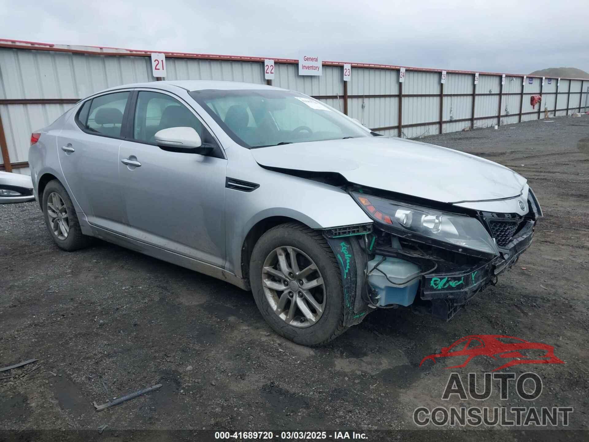 KIA OPTIMA 2012 - KNAGM4A71C5277394