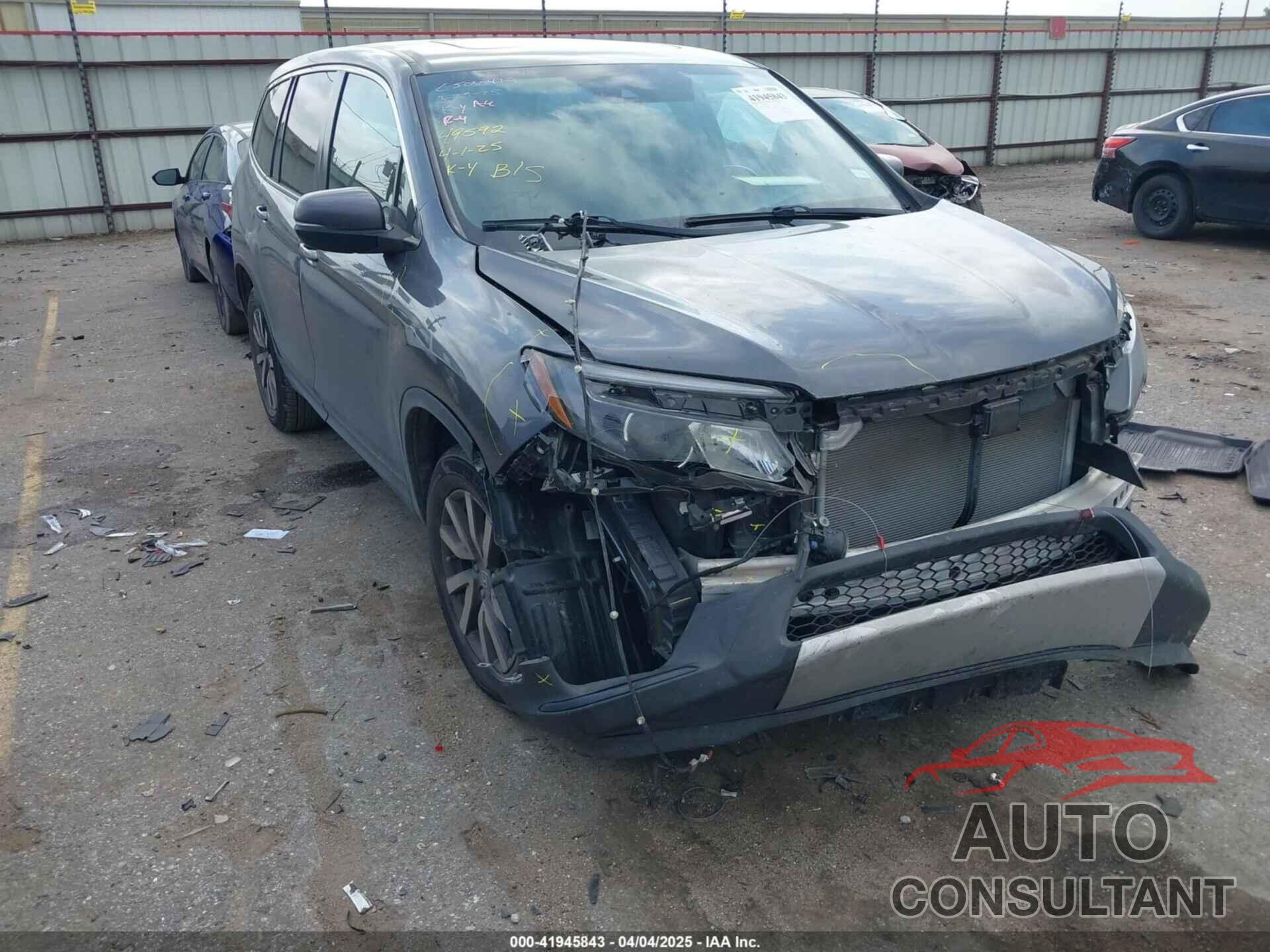 HONDA PILOT 2020 - 5FNYF5H55LB028509
