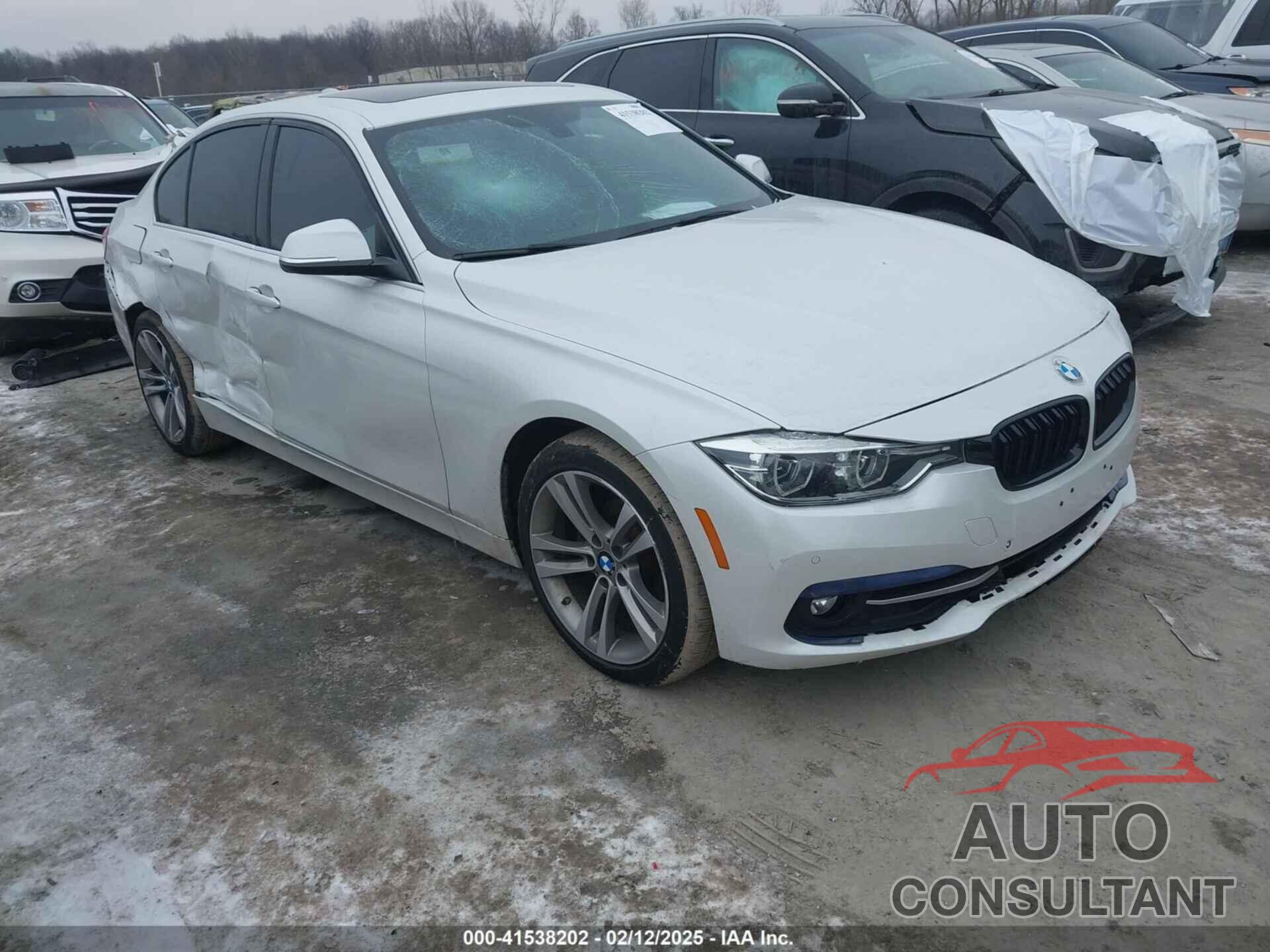 BMW 330I 2017 - WBA8D9G38HNU62104