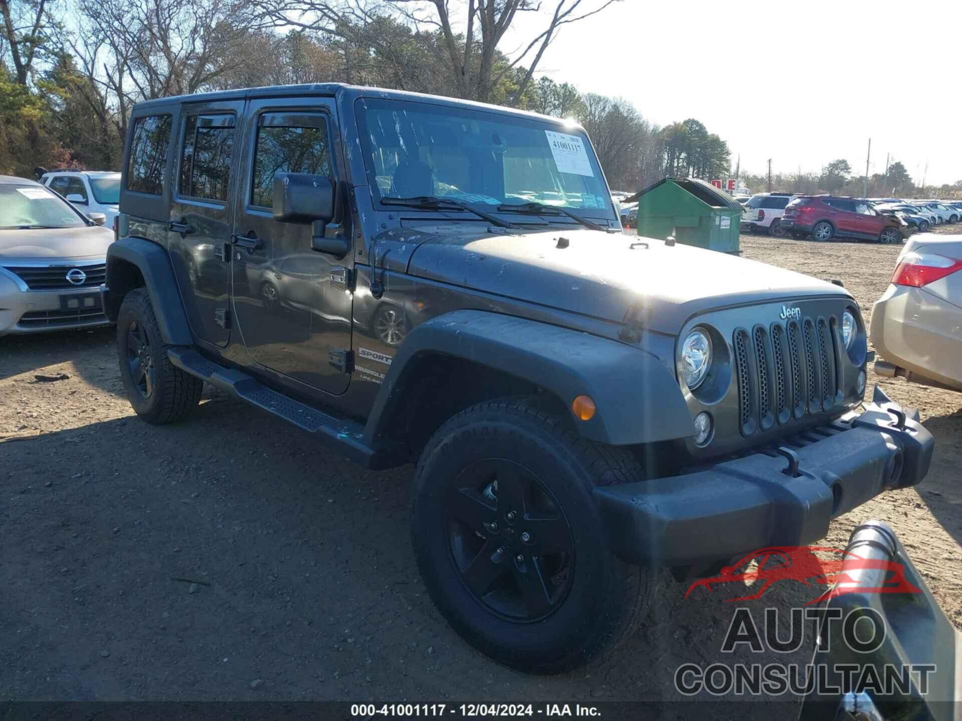 JEEP WRANGLER JK UNLIMITED 2018 - 1C4HJWDG2JL837598