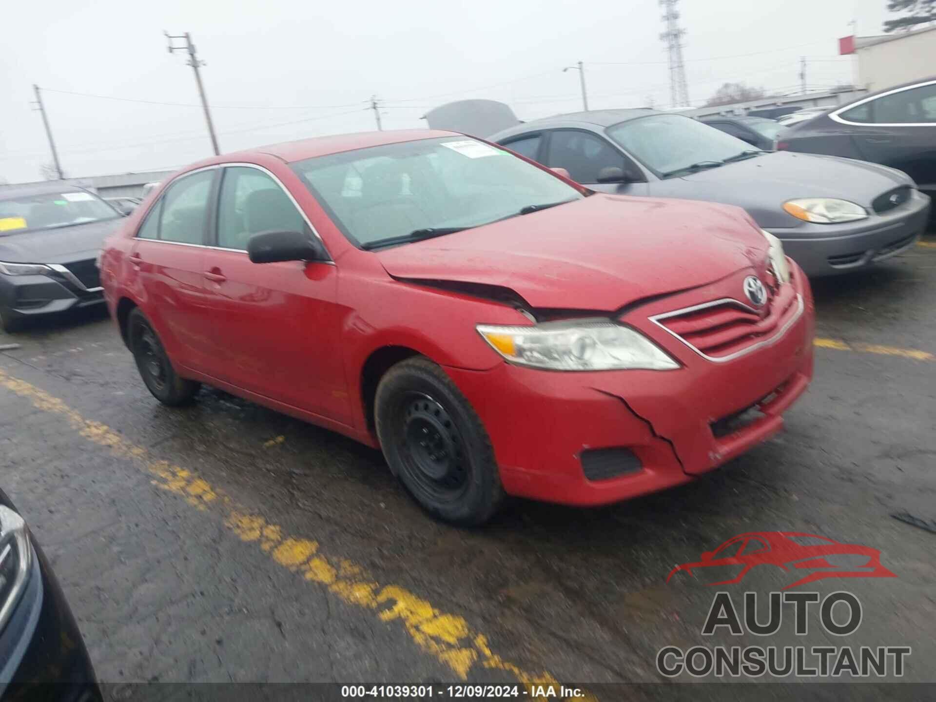 TOYOTA CAMRY 2010 - 4T1BF3EK3AU522050