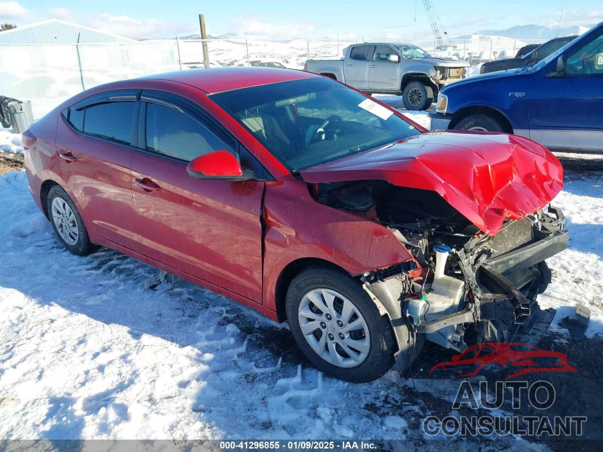 HYUNDAI ELANTRA 2019 - 5NPD74LFXKH493230