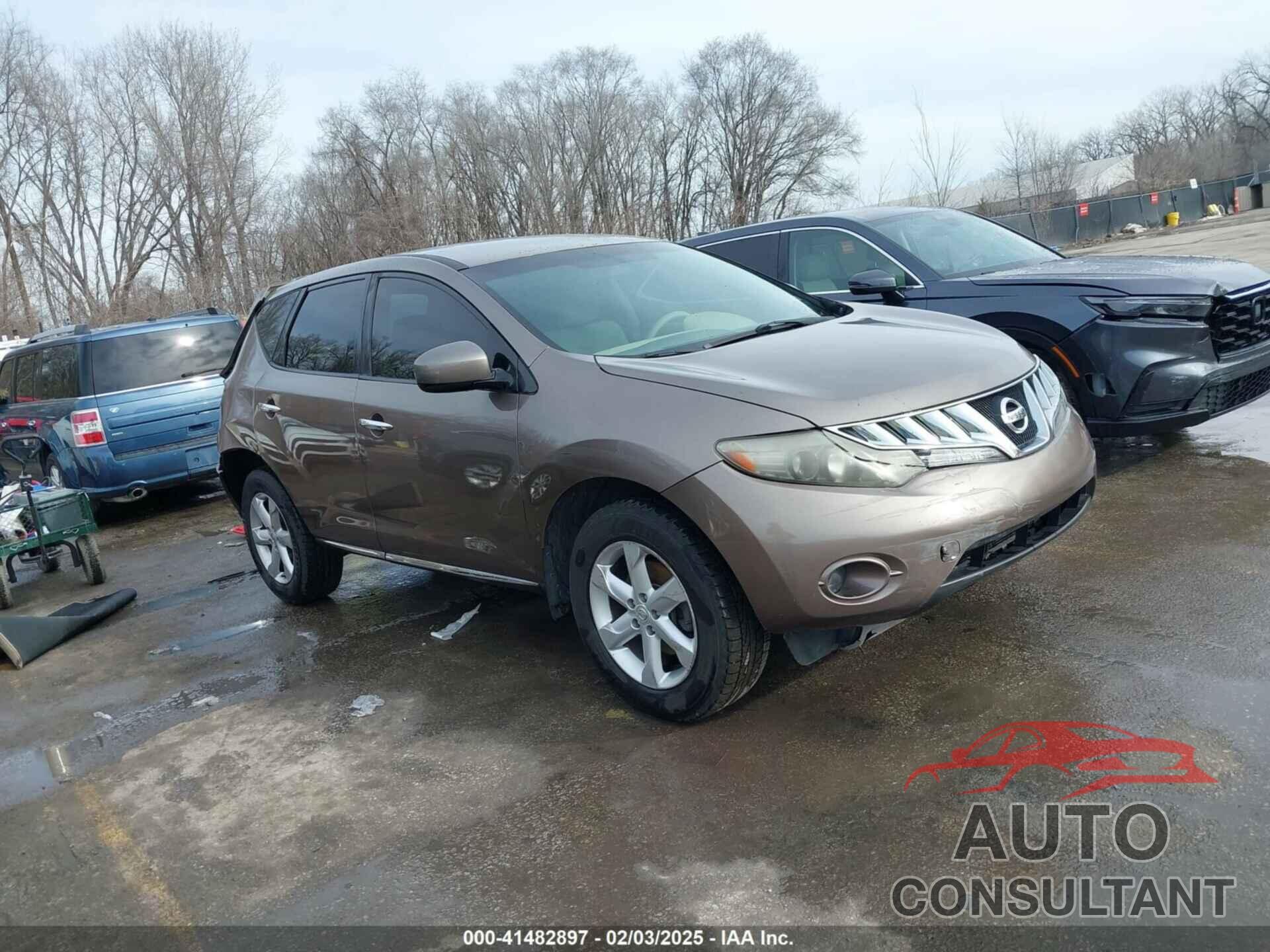 NISSAN MURANO 2009 - JN8AZ18U49W025053