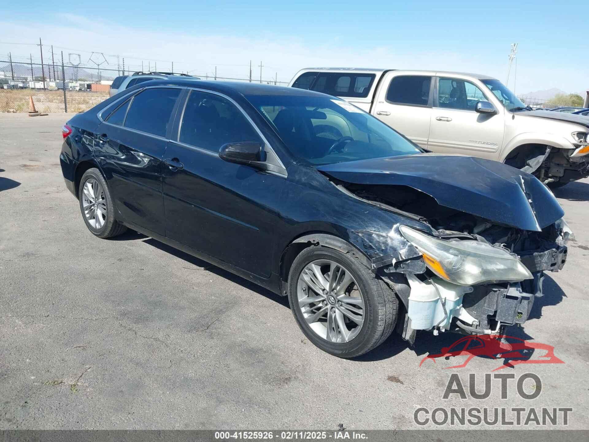 TOYOTA CAMRY 2017 - 4T1BF1FK6HU661604