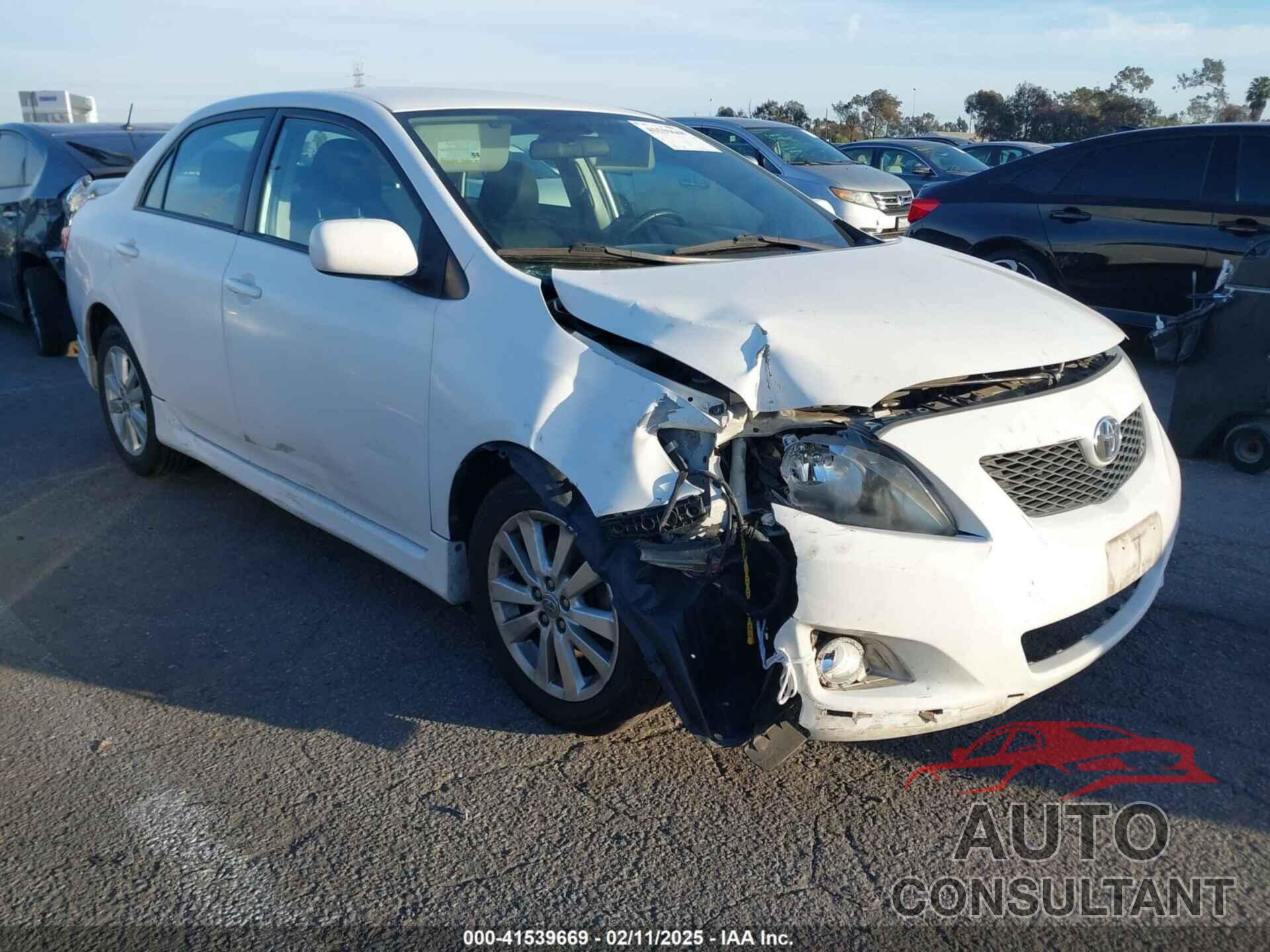 TOYOTA COROLLA 2010 - 2T1BU4EE9AC477753