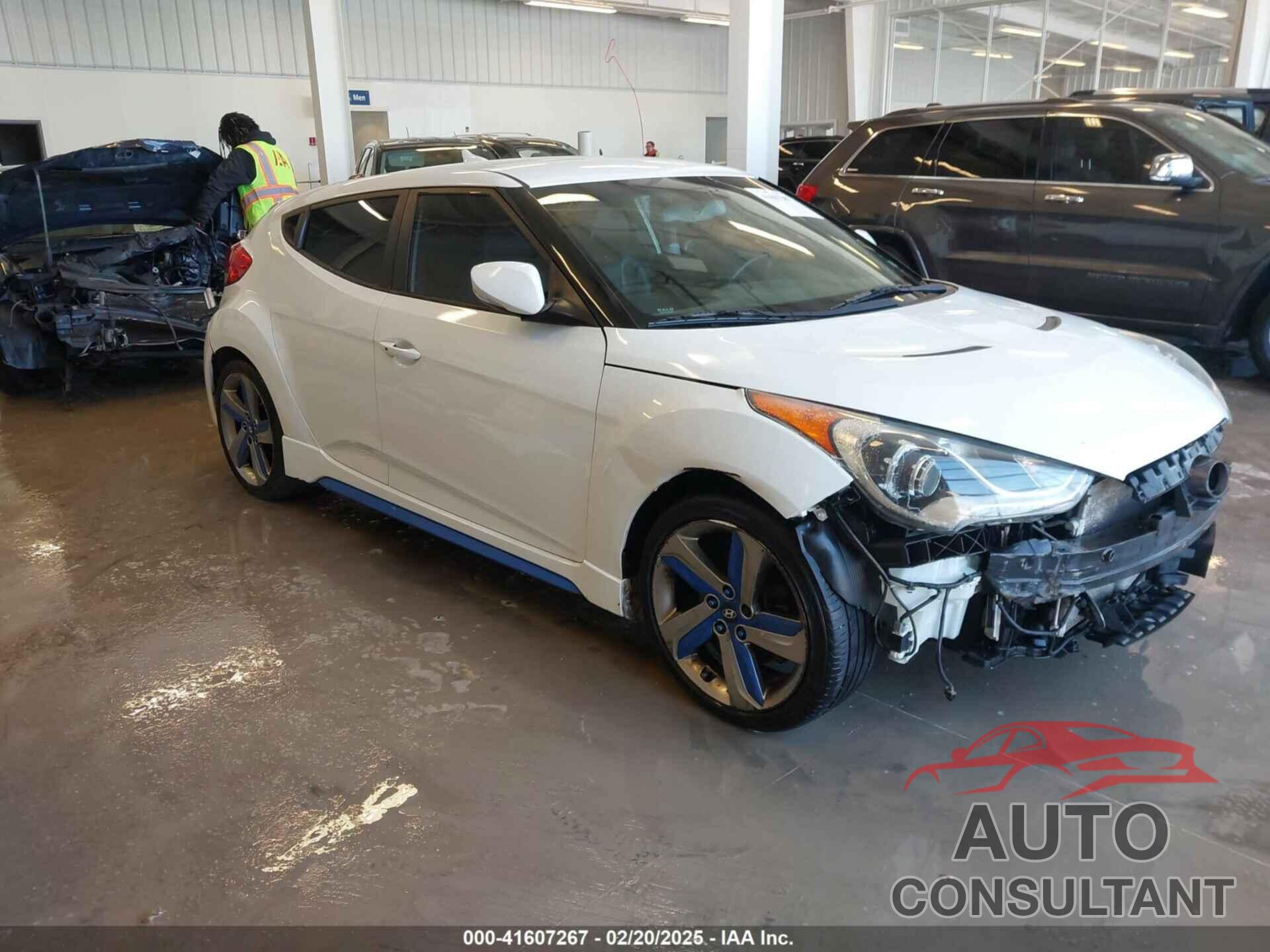 HYUNDAI VELOSTER 2013 - KMHTC6AE8DU085262