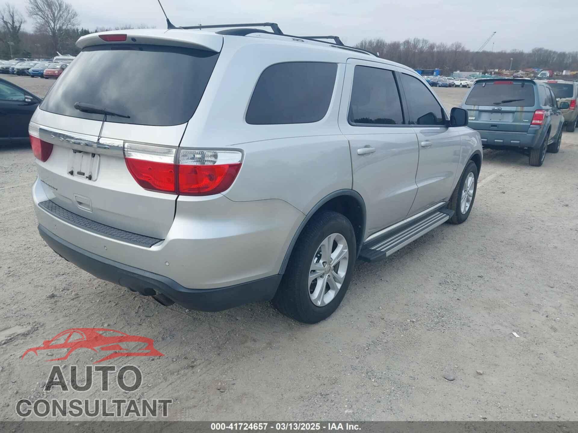 DODGE DURANGO 2011 - 1D4RD2GG3BC706443
