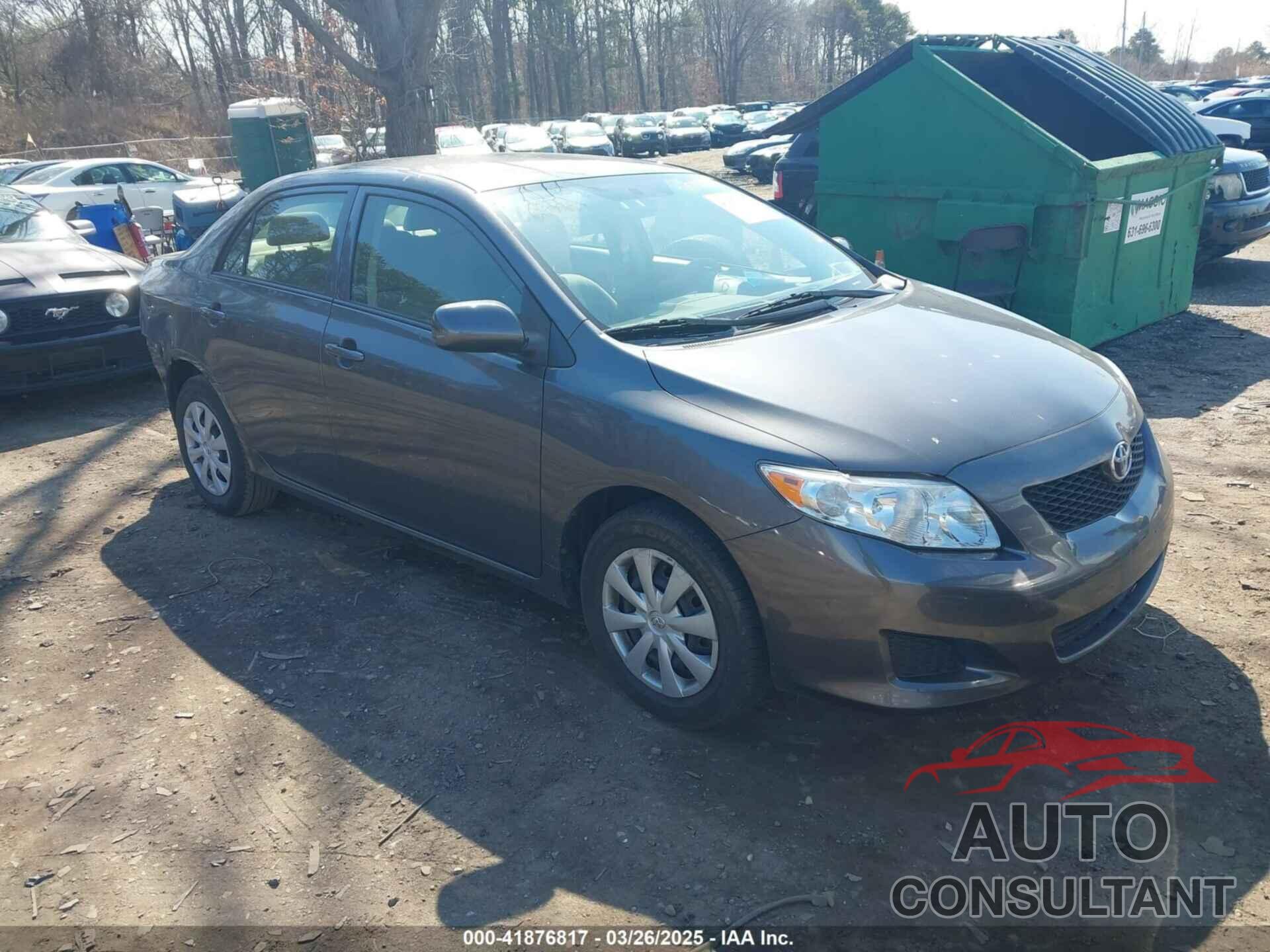 TOYOTA COROLLA 2010 - JTDBU4EE9AJ075526