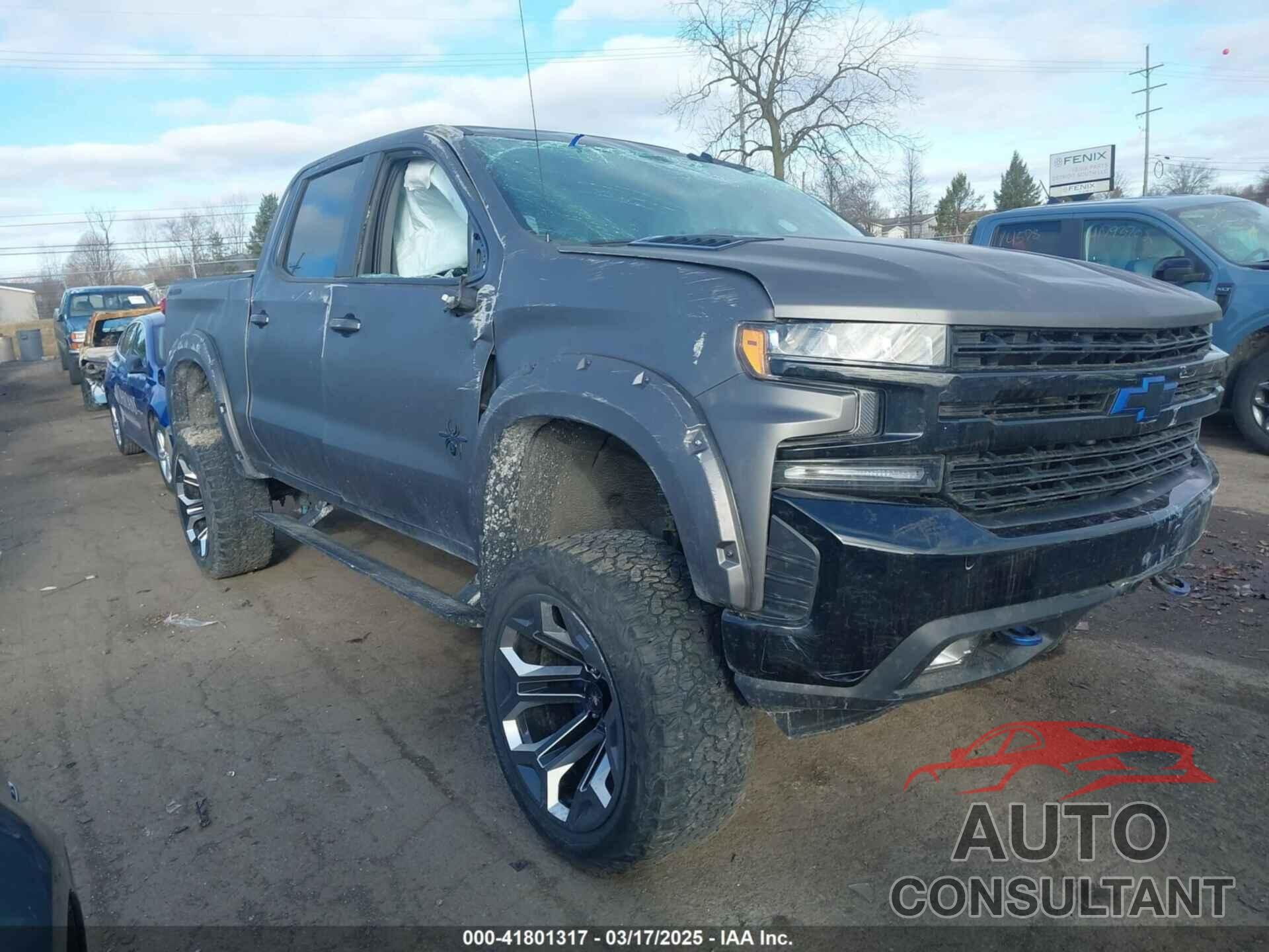 CHEVROLET SILVERADO 1500 2021 - 3GCUYEEL1MG125973
