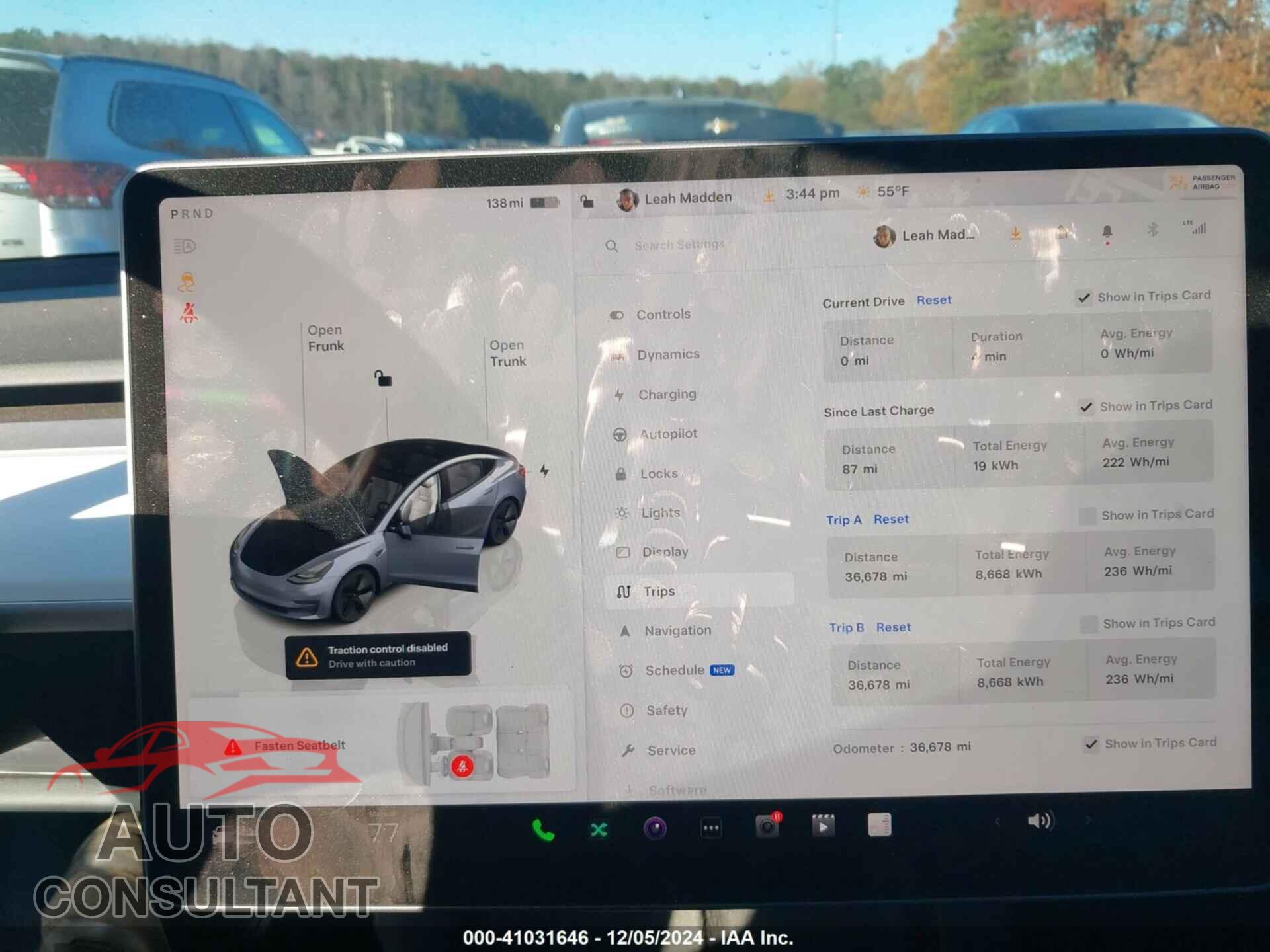 TESLA MODEL 3 2023 - 5YJ3E1EA9PF413309