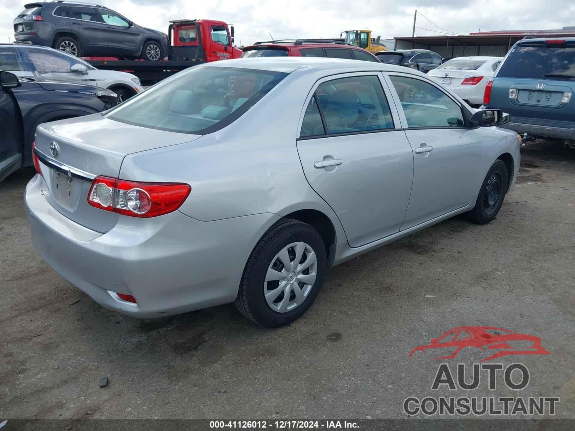 TOYOTA COROLLA 2013 - 5YFBU4EE2DP154486
