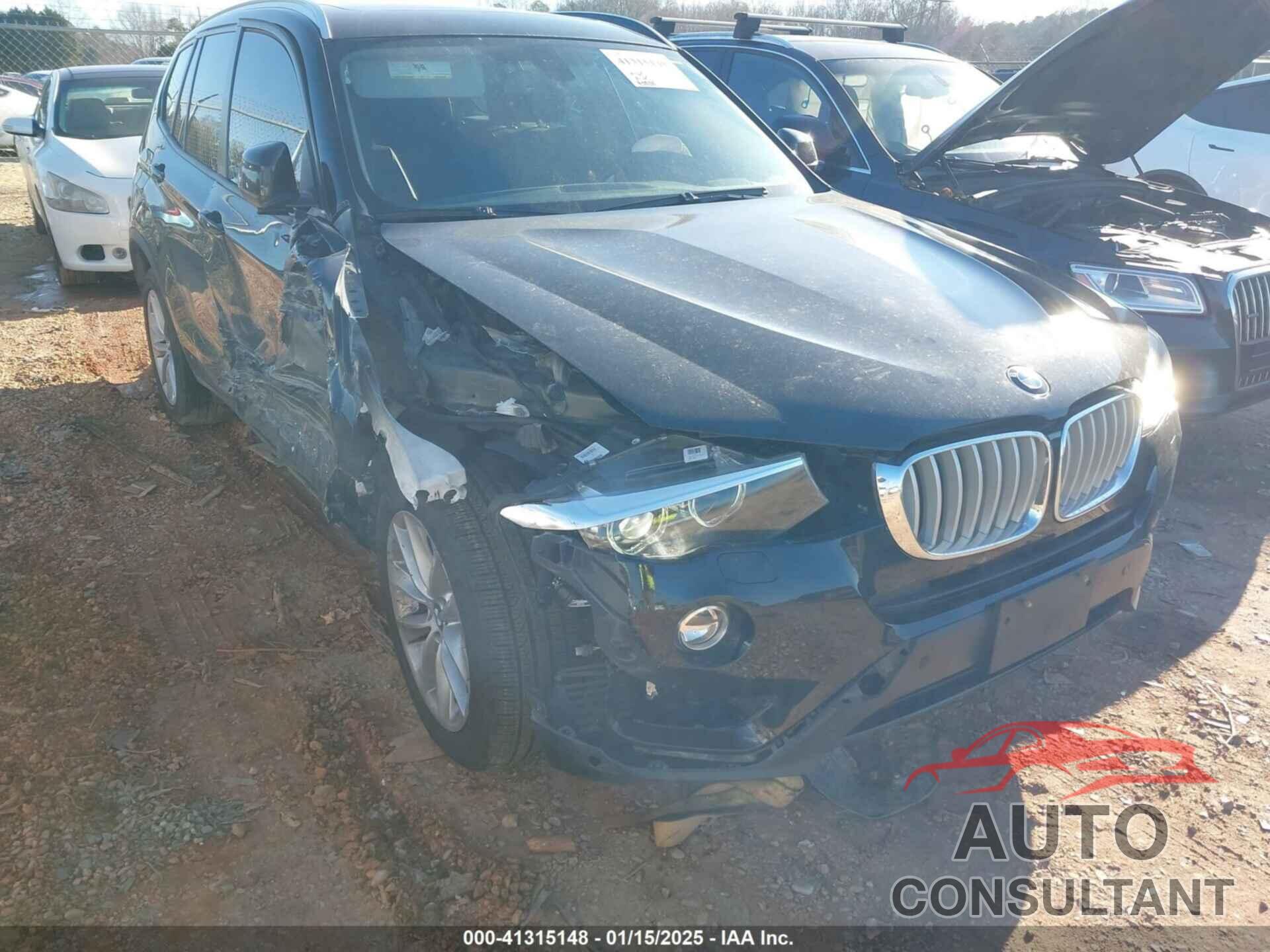 BMW X3 2017 - 5UXWX9C38H0T17180