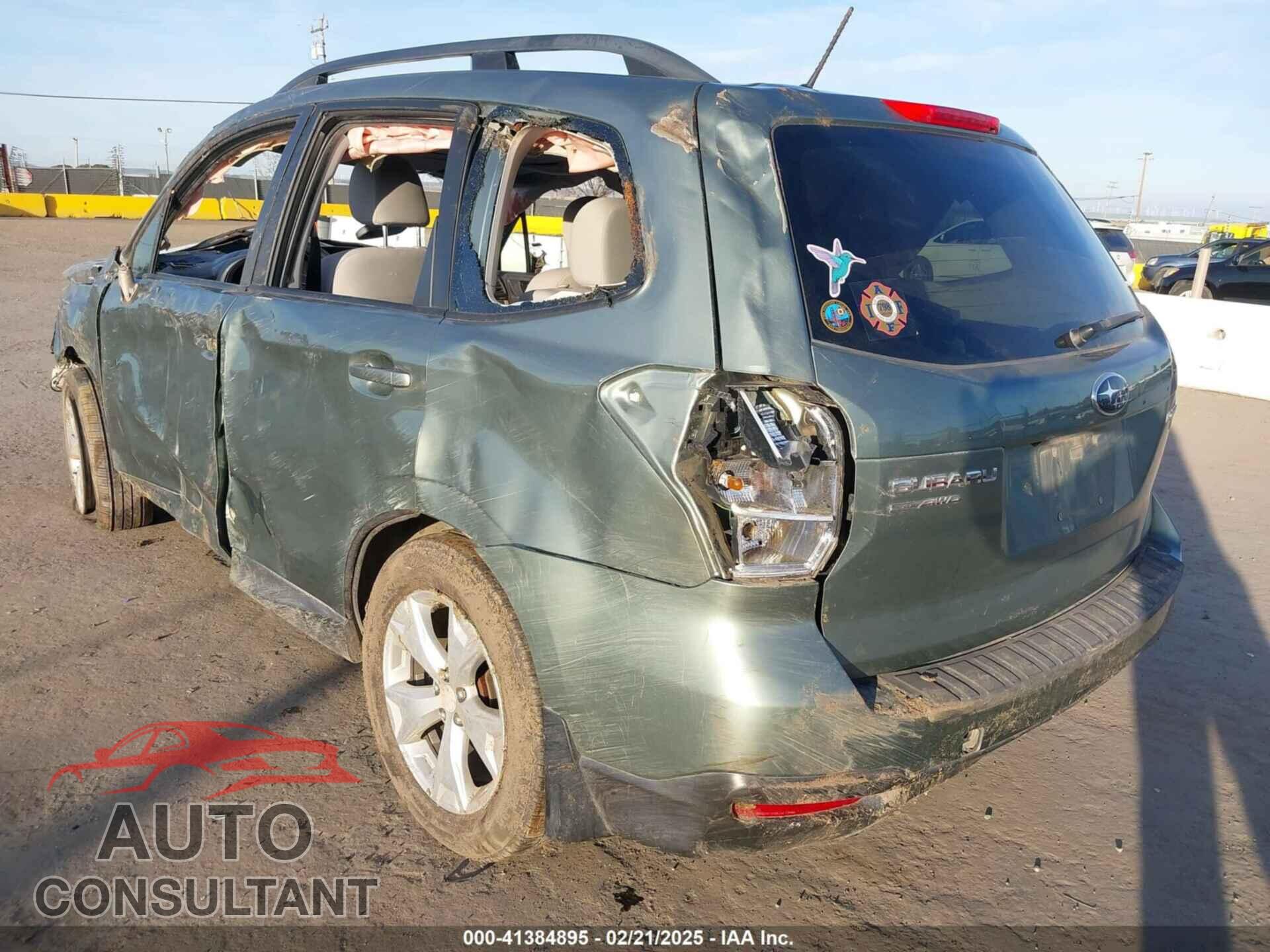 SUBARU FORESTER 2015 - JF2SJADC3FH410562