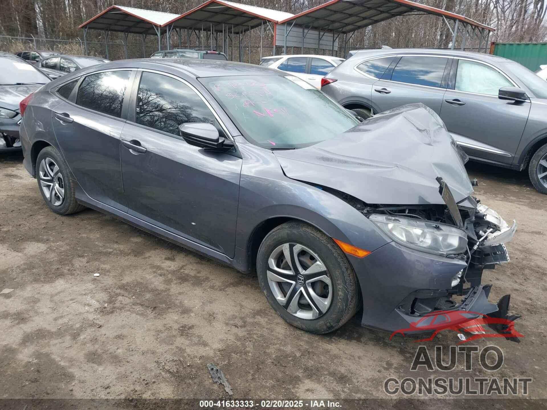 HONDA CIVIC 2018 - 2HGFC2F54JH577466