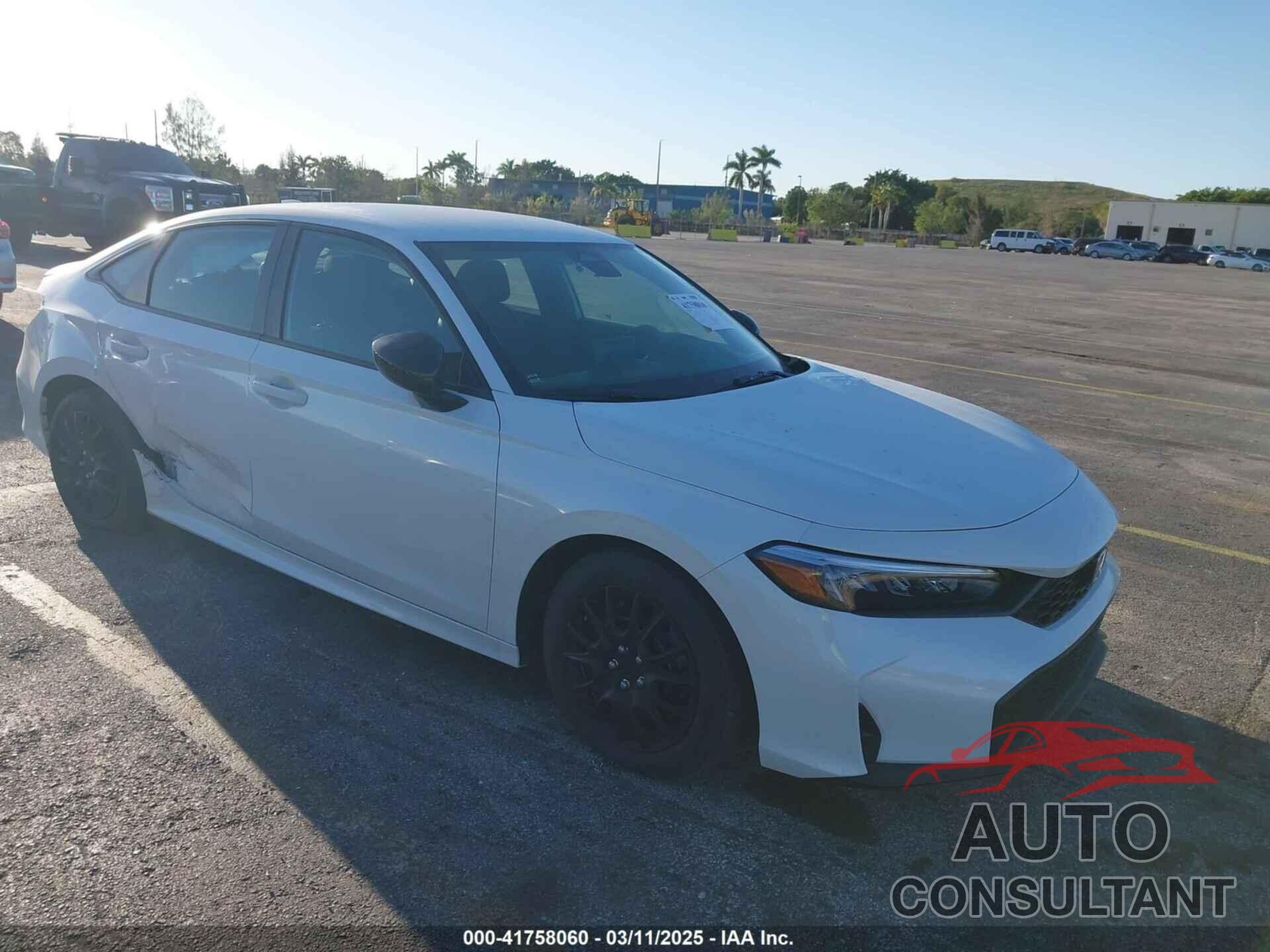HONDA CIVIC 2025 - 2HGFE2F55SH562096