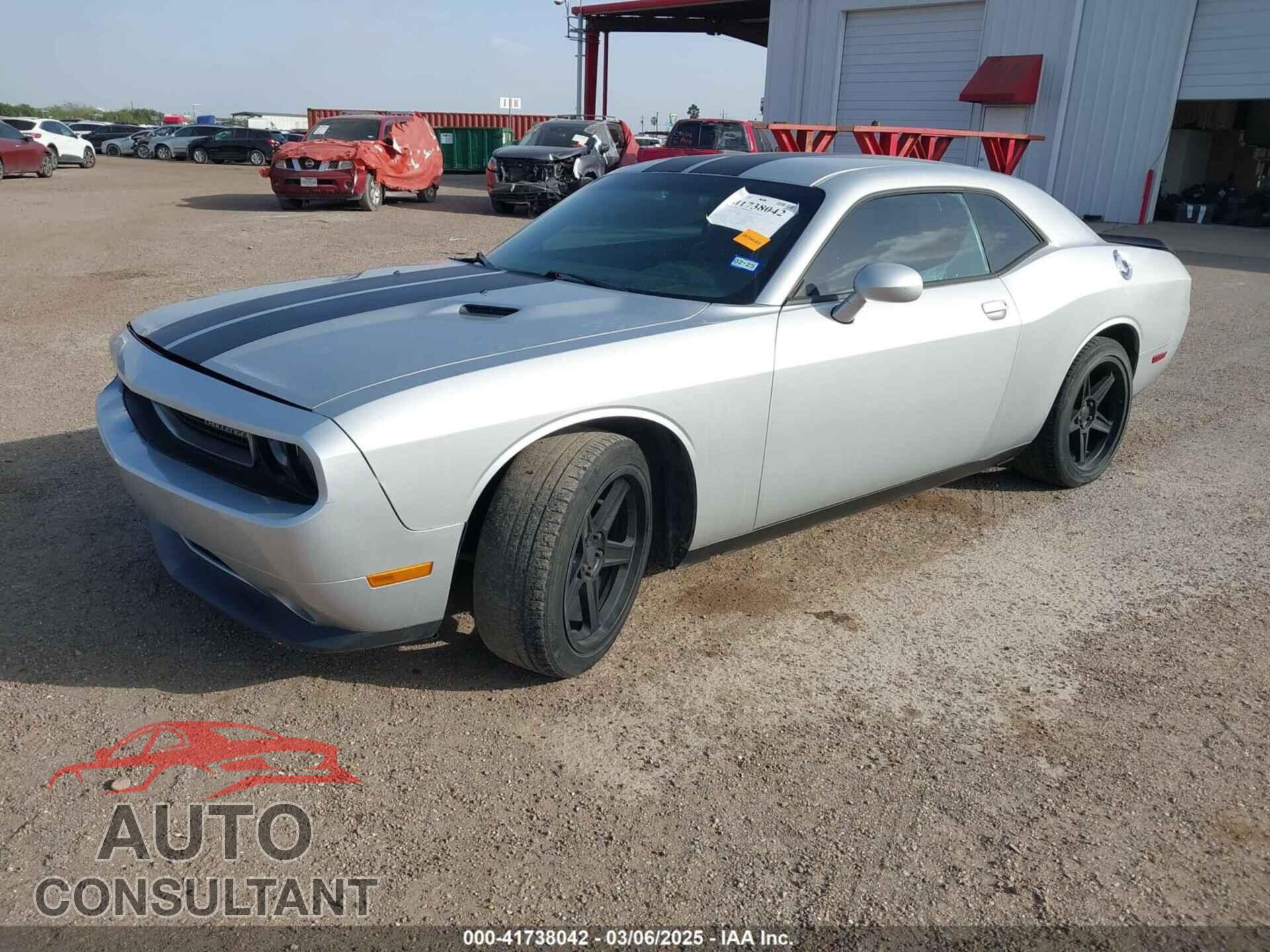 DODGE CHALLENGER 2012 - 2C3CDYAG9CH104972