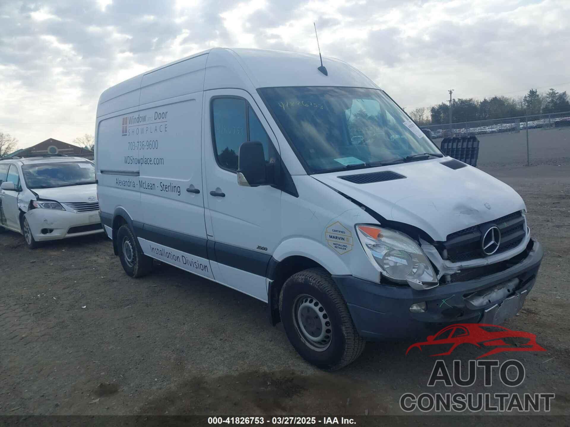MERCEDES-BENZ SPRINTER 2500 2012 - WD3PE7CCXC5668341