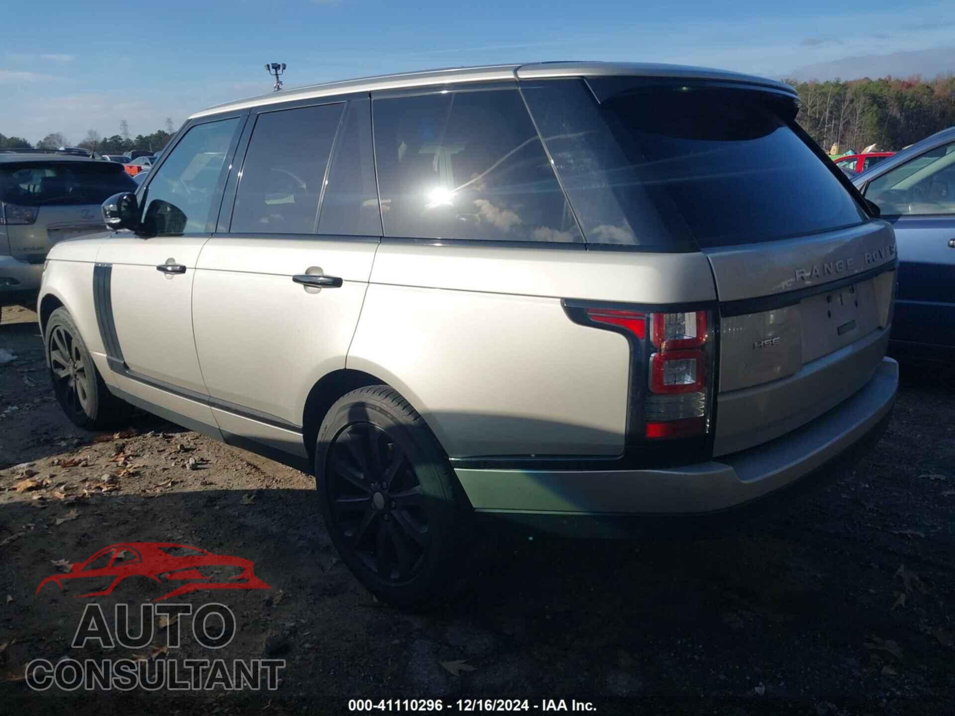 LAND ROVER RANGE ROVER 2014 - SALGS2WF8EA157866