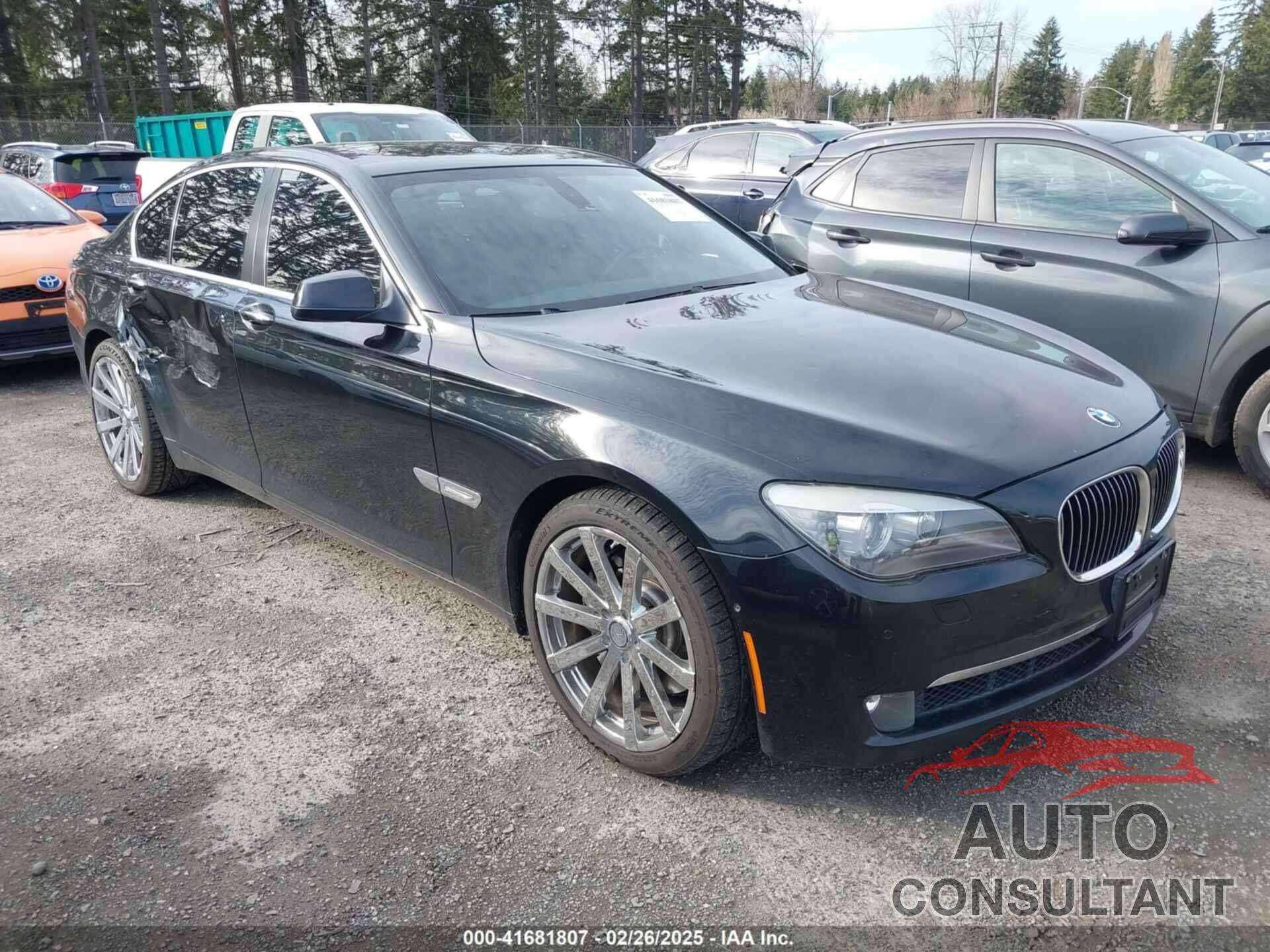 BMW 750I 2010 - WBAKA8C54ACY35771